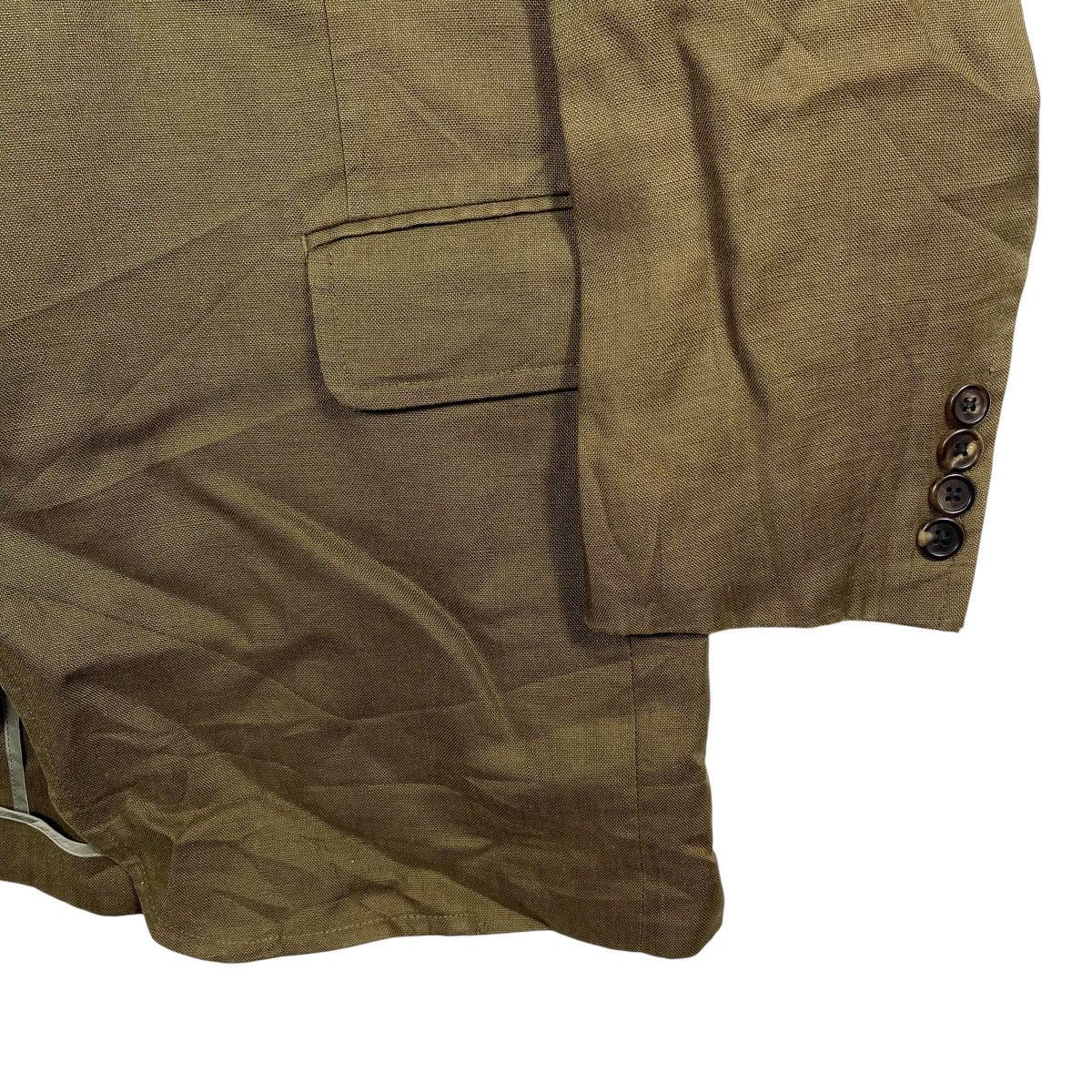 Polo Ralph Lauren Polo Ralph Lauren Linen Blazer Jacket Olive Green Size 40R - 5 Thumbnail
