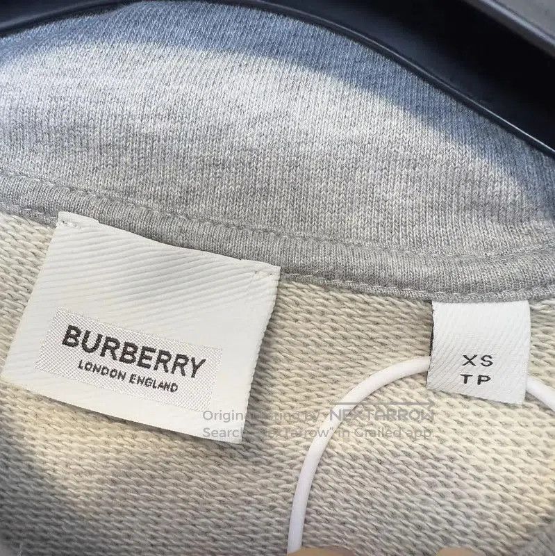 Burberry Burberry Limited Gray Hoodie for Men. Size US XS / EU 42 / 0 - 3 Thumbnail