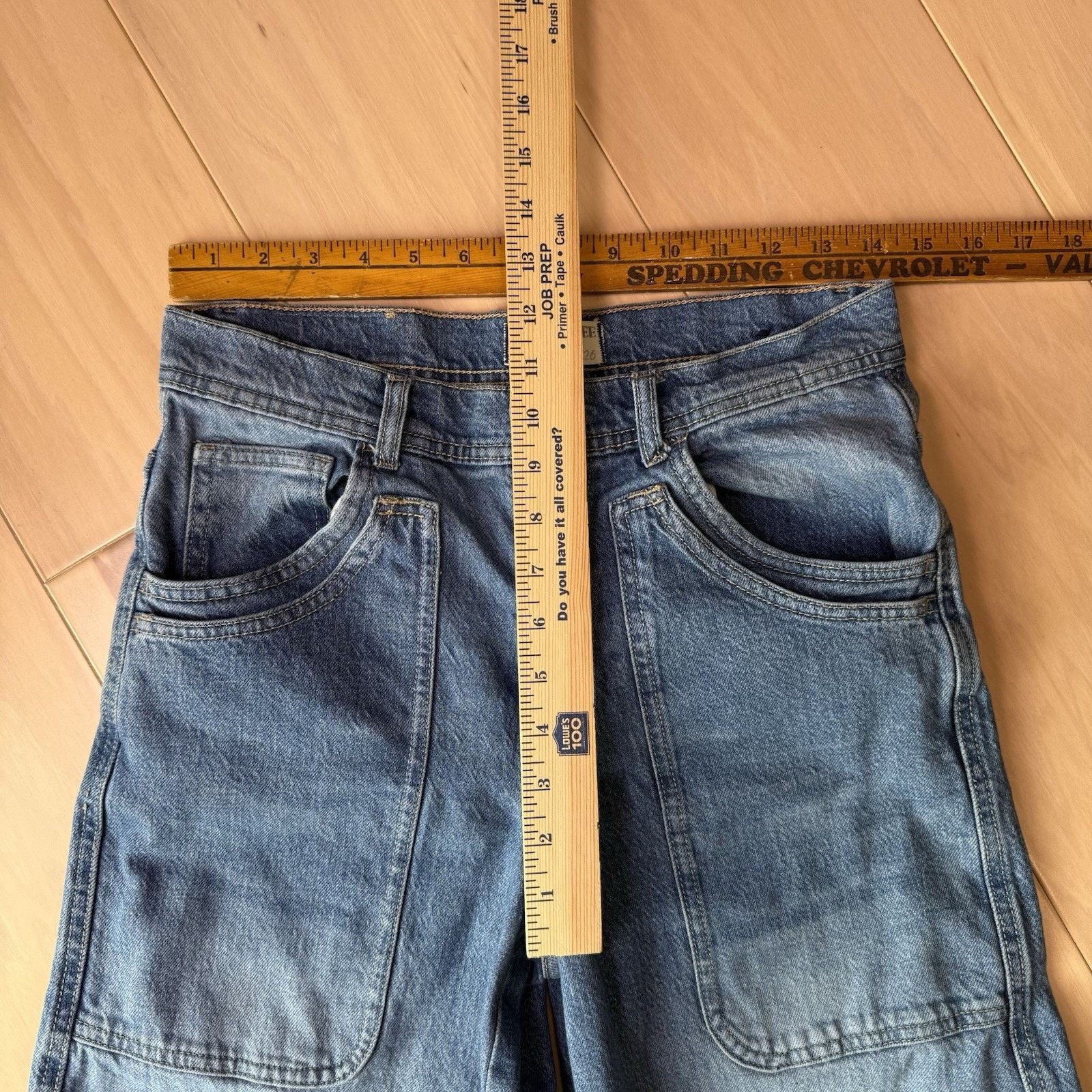 Free People Free People Piper Mid Rise Crop Wide Leg Jeans Women's 28 Size 28" / US 6 / IT 42 - 7 Thumbnail