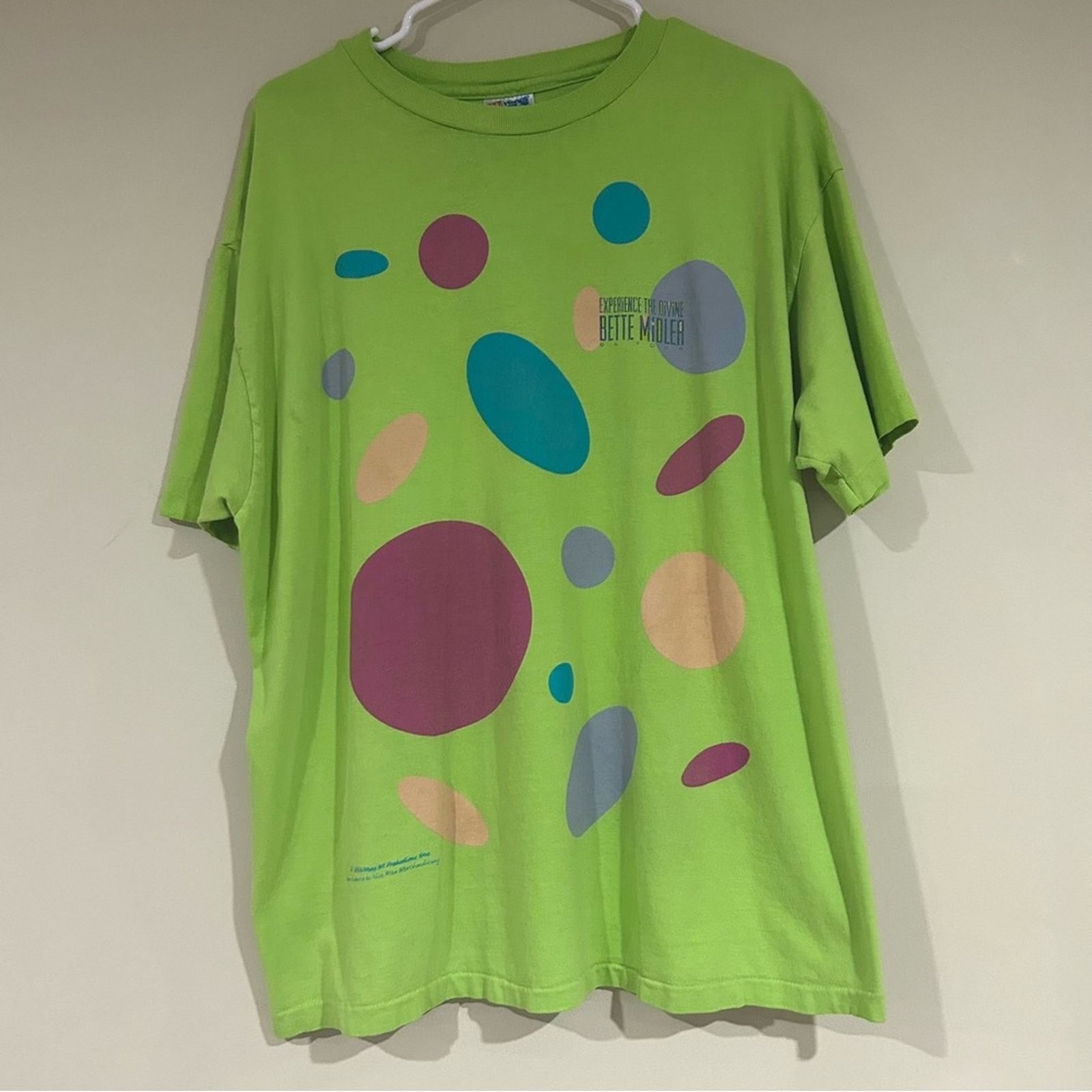 Vintage 1993 Bette Midler Tour Shirt