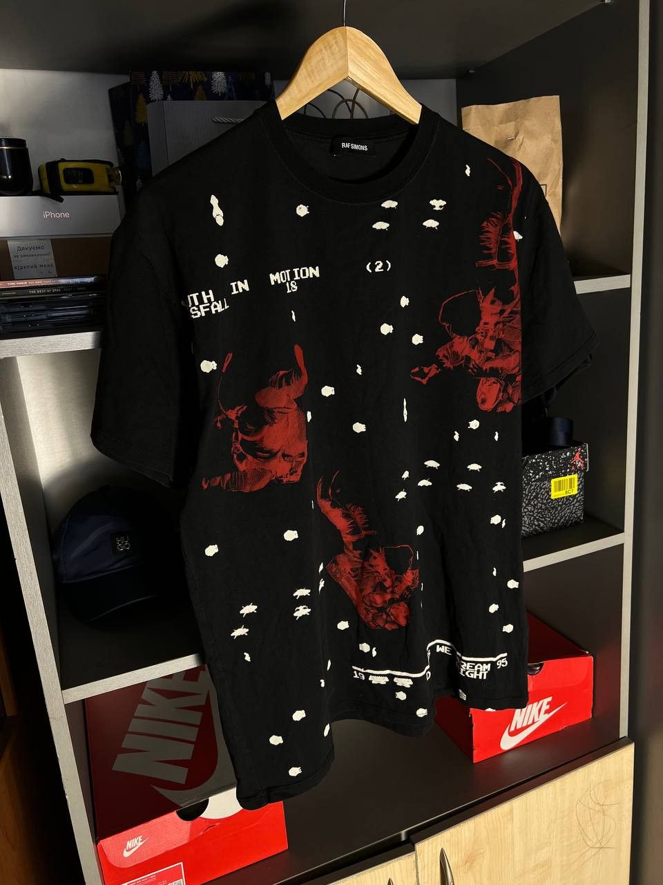 Raf Simons AW05 Raf Simons 10th Anniversary Isetan Japan Tshirt