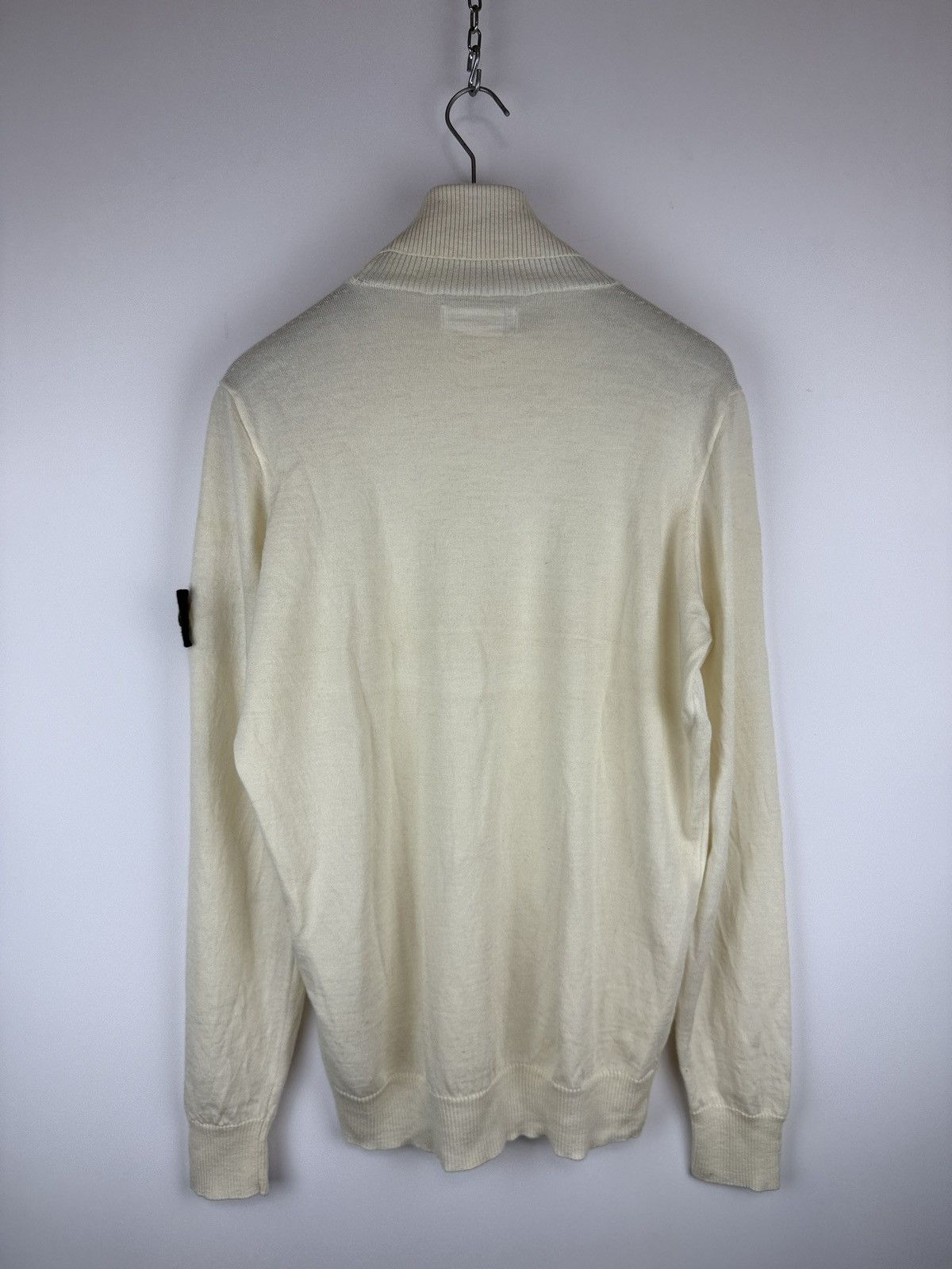 Stone Island Off-white Stone Island turtleneck sweater Size US L / EU 52-54 / 3 - 6 Thumbnail