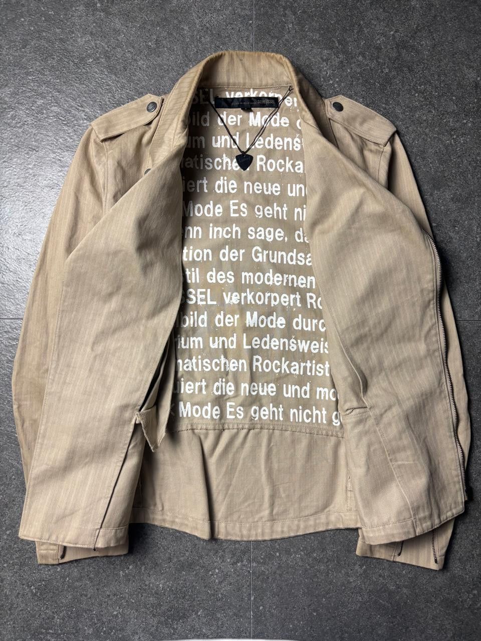 Schlussel 2000s Schlussel Poem Biker Jacket Size US S / EU 44-46 / 1 - 6 Thumbnail
