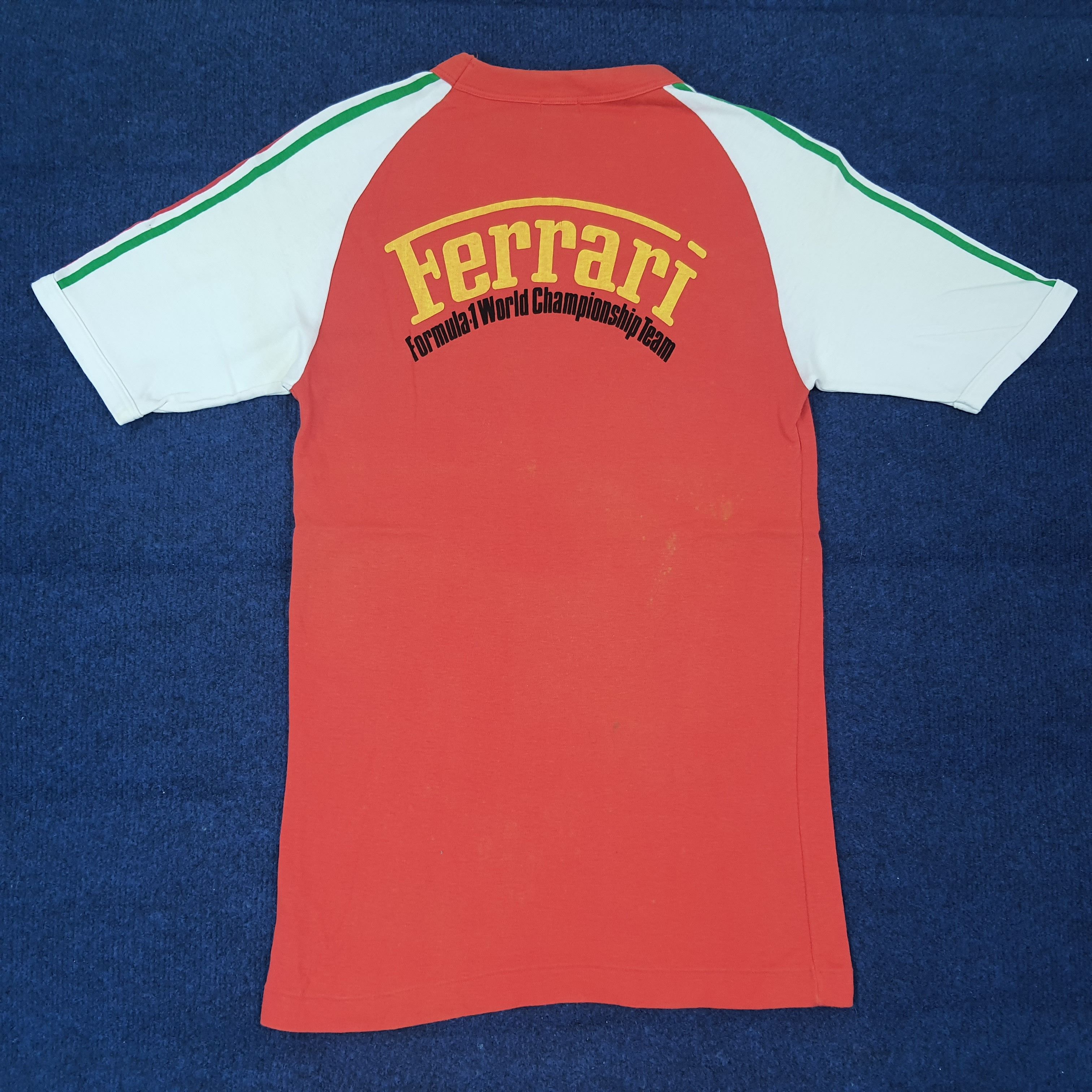Ferrari Vintage Ferrari Formula-1 World Championship Tshirt C259N4 Size US XS / EU 42 / 0 - 1 Thumbnail