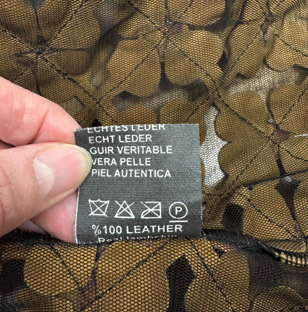 Genuine Leather Genuine Leather Coat Decoration Patterns size 44 Size M / US 6-8 / IT 42-44 - 12 Thumbnail
