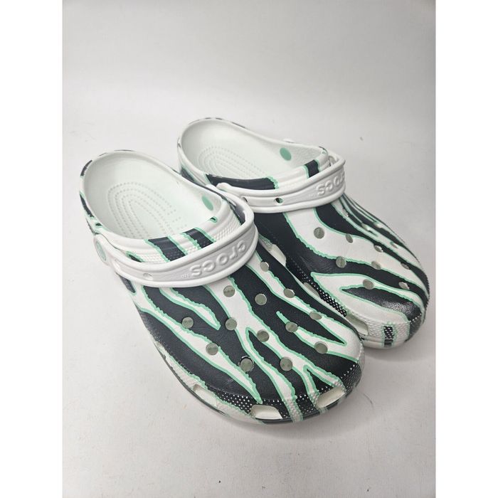 Tiger best sale stripe crocs