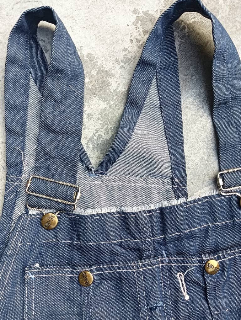 Sears × Vintage Vintage sears denim overalls Size US 32 / EU 48 - 5 Thumbnail