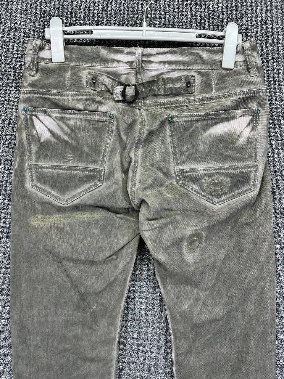 Japanese Brand Vintage 291295 Homme Punk Rare Trashed Jeans Denim Pants Size US 32 / EU 48 - 6 Thumbnail