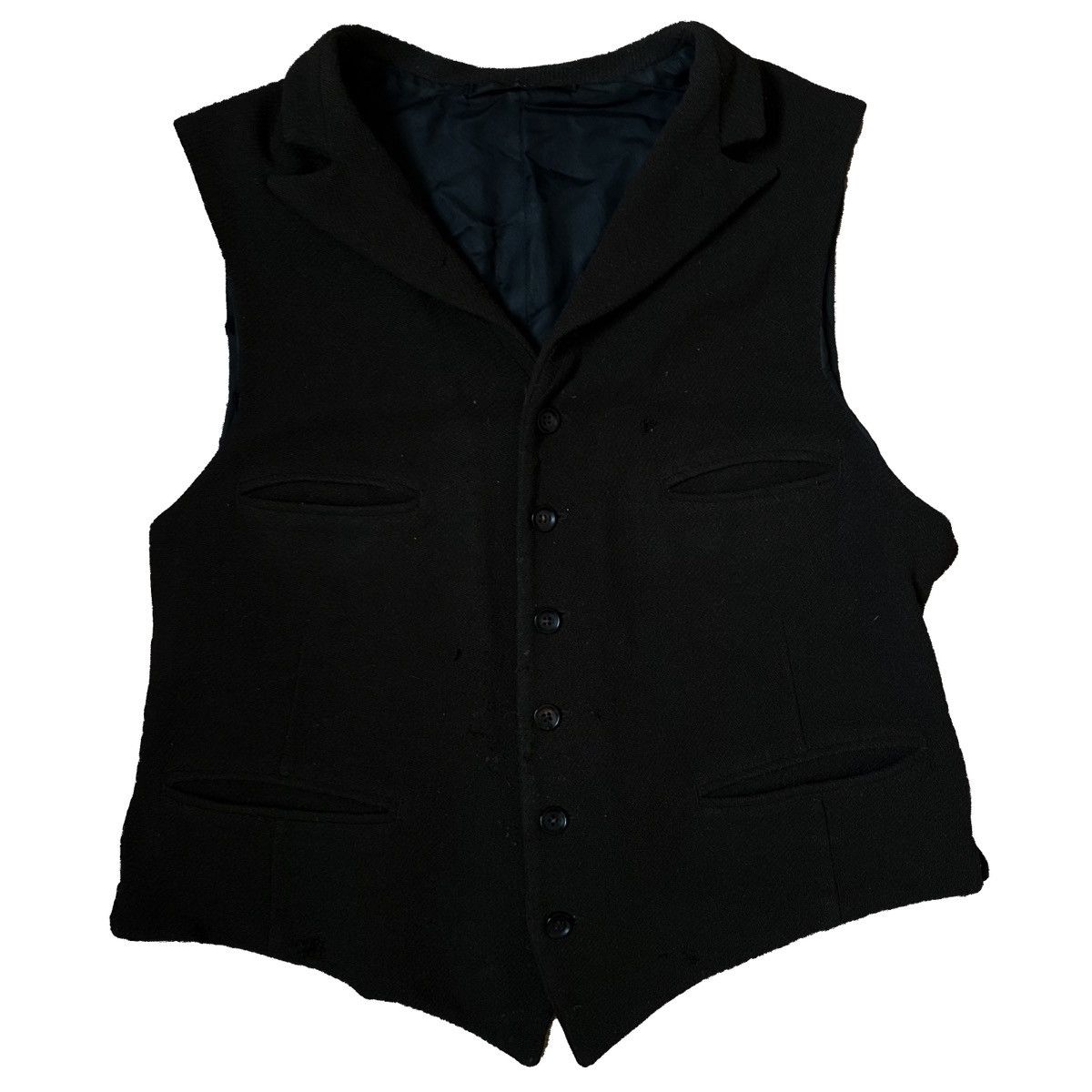 Yohji Yamamoto Yohji Yamamoto Pour Homme 90s Archive Vest Size US M / EU 48-50 / 2 - 1 Thumbnail