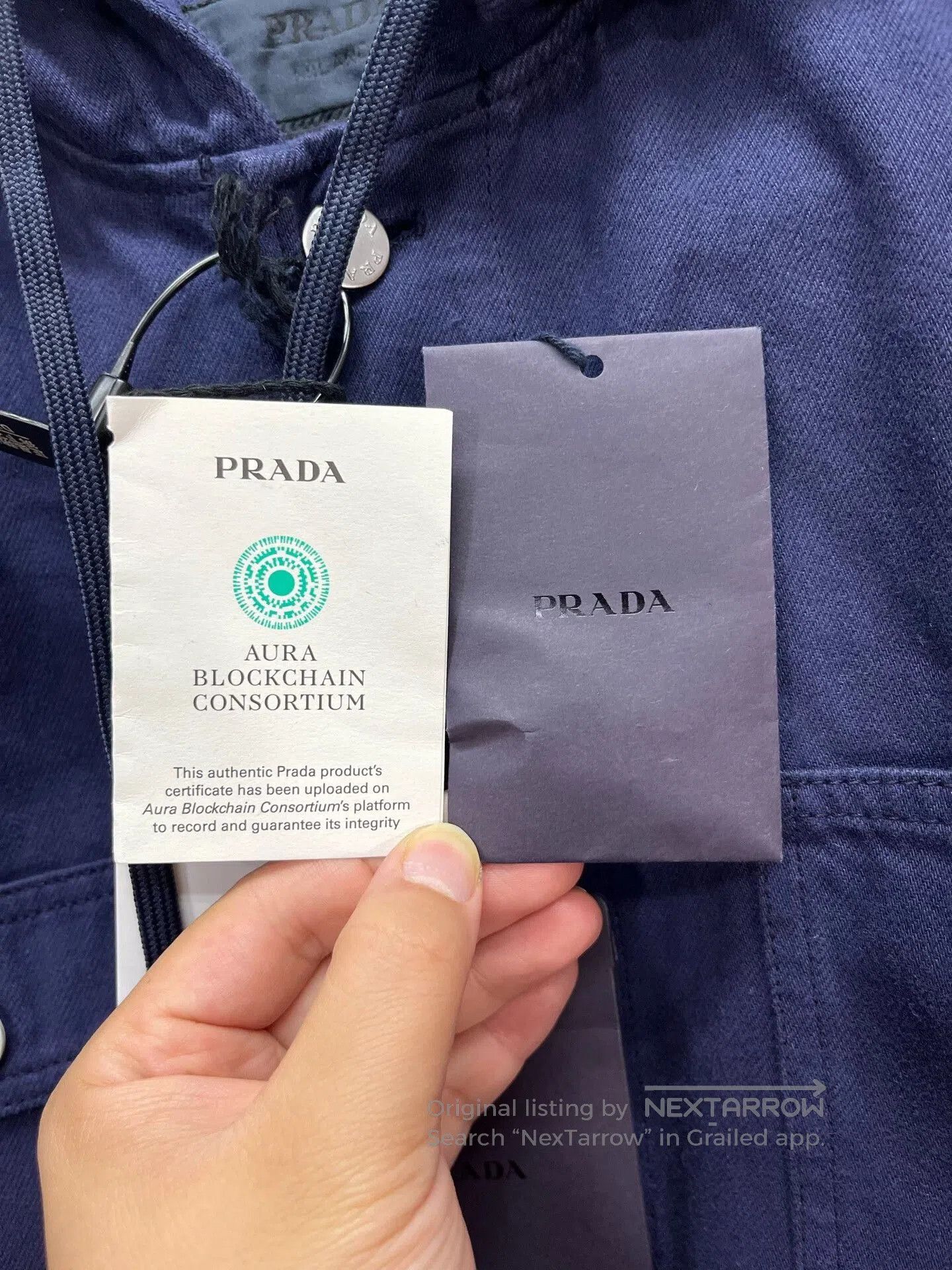 Prada prada hooded work jacket size l. Size US L / EU 52-54 / 3 - 3 Thumbnail