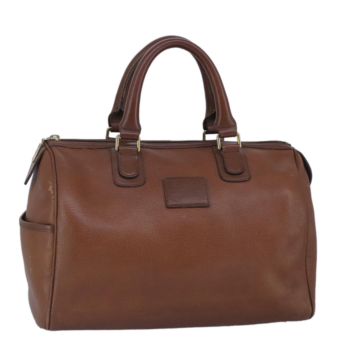 Burberry Brown Leather Handbag (Pre-Owned) Size ONE SIZE - 1 Thumbnail