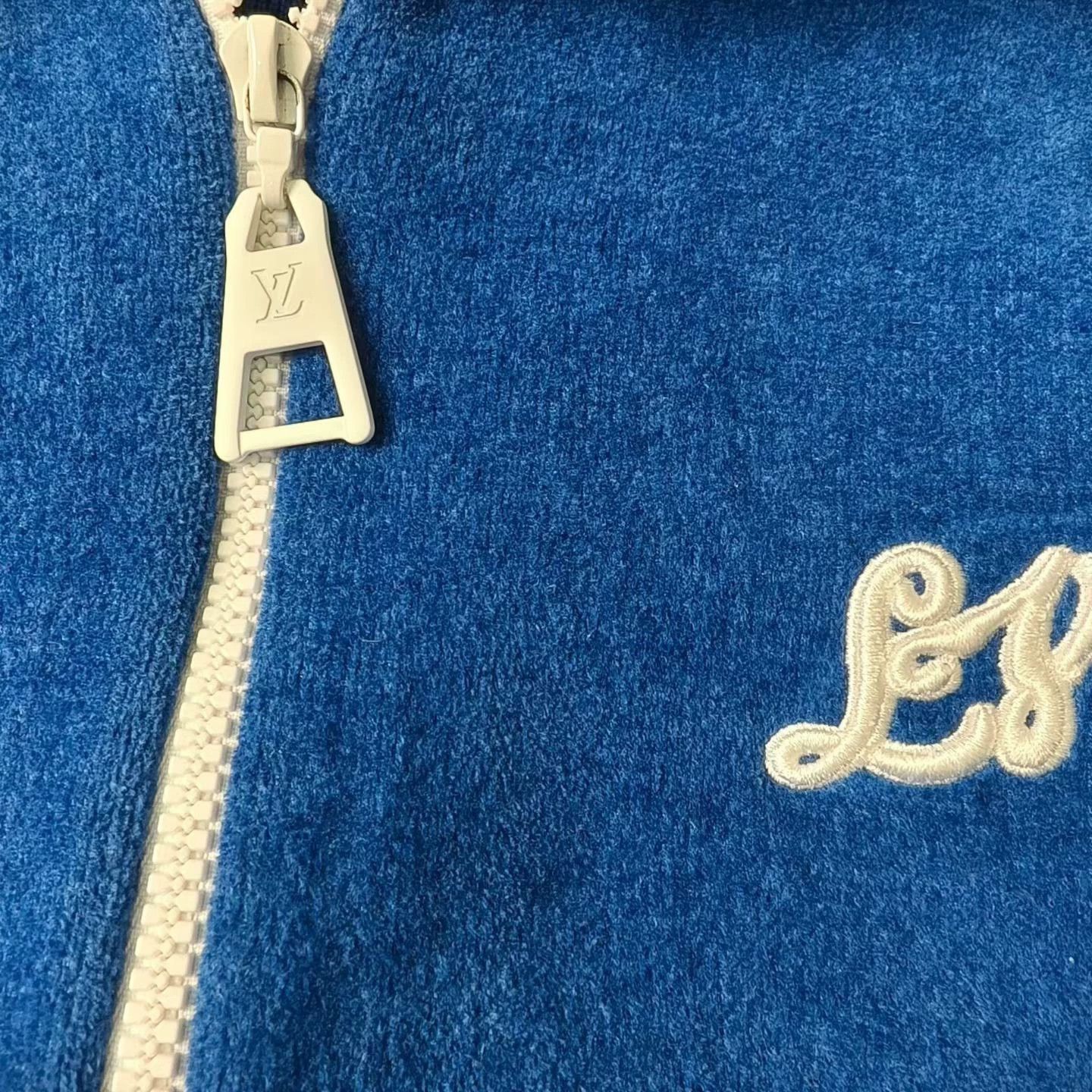 Louis Vuitton LV Polar Fleece Navy Collar Jkt S New Size US S / EU 44-46 / 1 - 3 Thumbnail