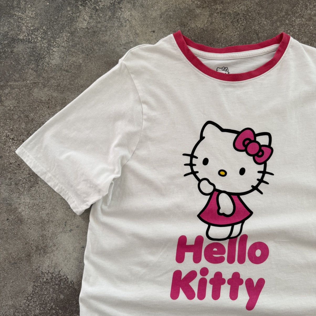 20471120 × Japanese Brand Hello kitty Y2K amazing sexy vintage t-shirt Size M / US 6-8 / IT 42-44 - 2 Thumbnail