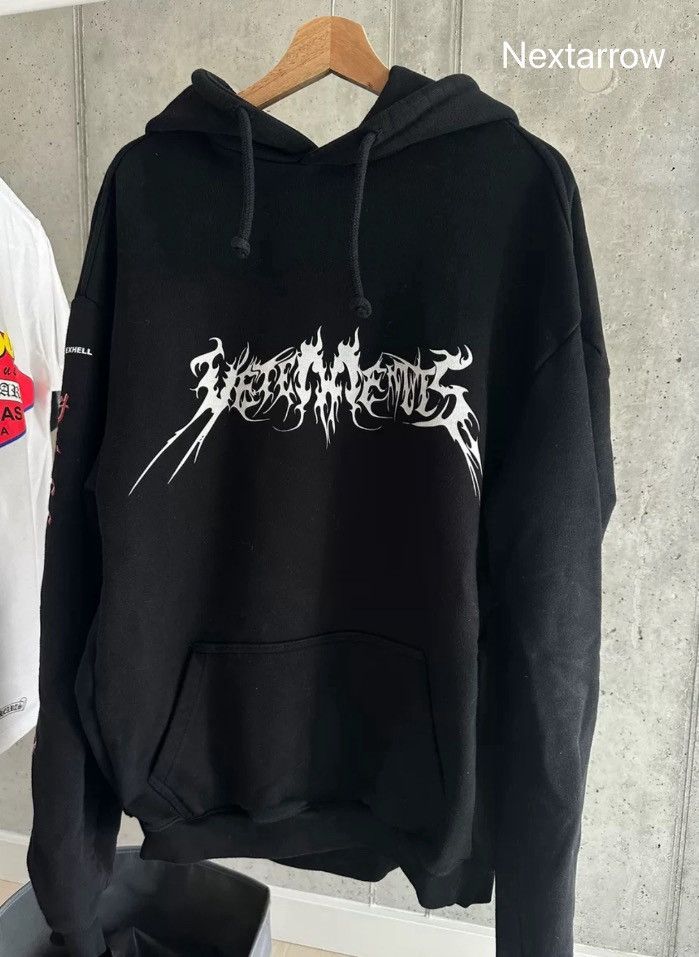 トップス VETEMENTS pentagram hoodie black 21fw Vetements 