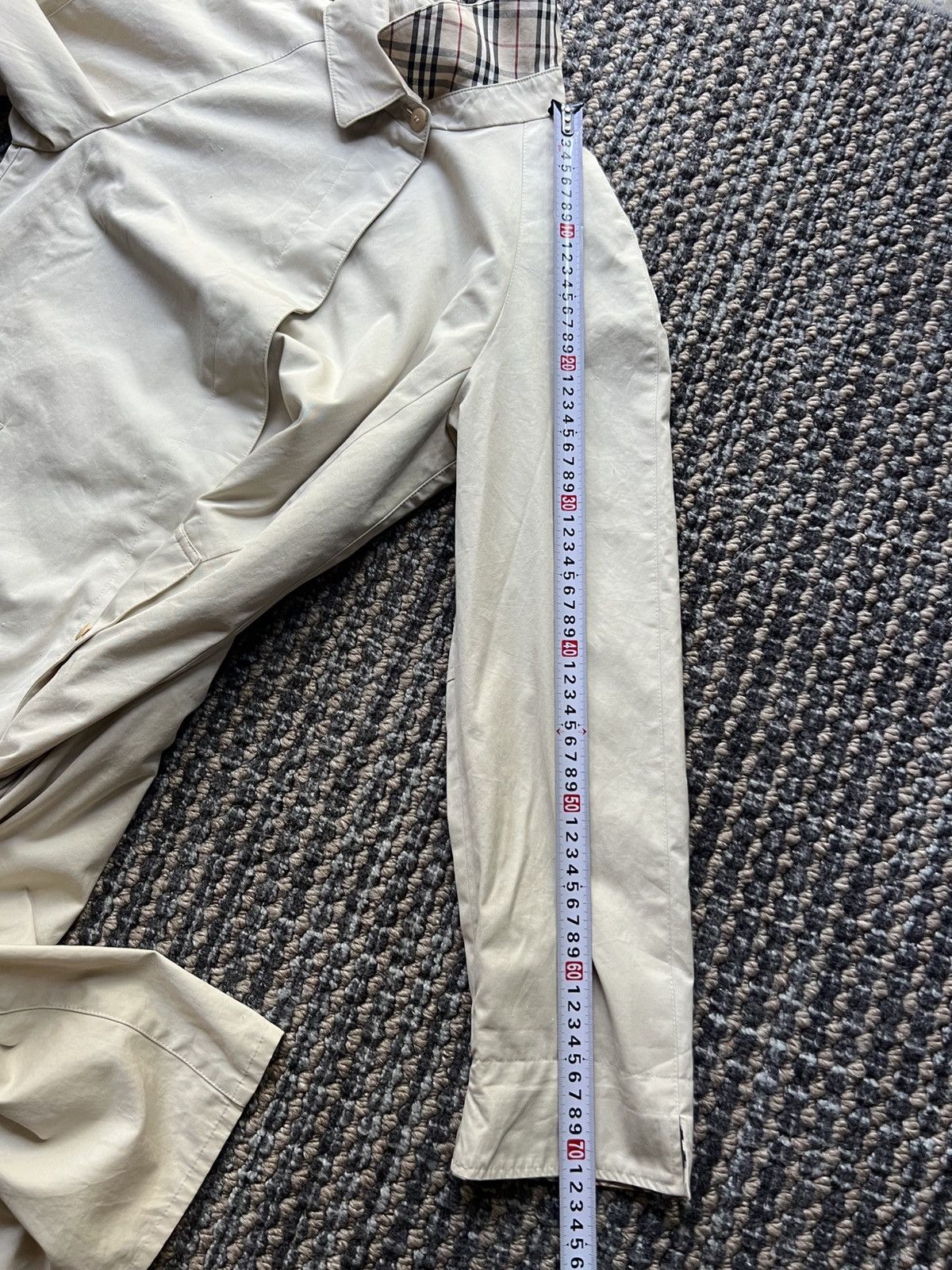 Burberry 00’s Burberry London Trench Coat Nova Check Rare Jacket Size US M / EU 48-50 / 2 - 14 Thumbnail