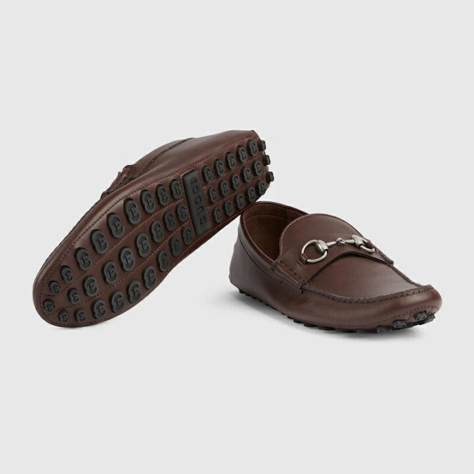 Gucci Gucci Horsebit Leather Drivers Size US 5.5 / EU 38 - 4 Thumbnail