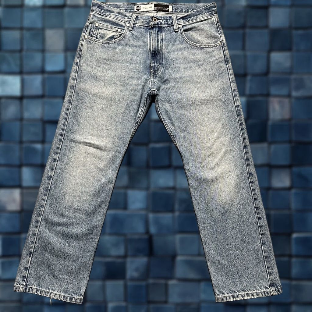 Levi's VINTAGE Levi's Silvertab Jeans Mens 33x30 Blue Denim Straight Leg Light Wash Jeans Regular Mens Size US 33 - 1 Thumbnail