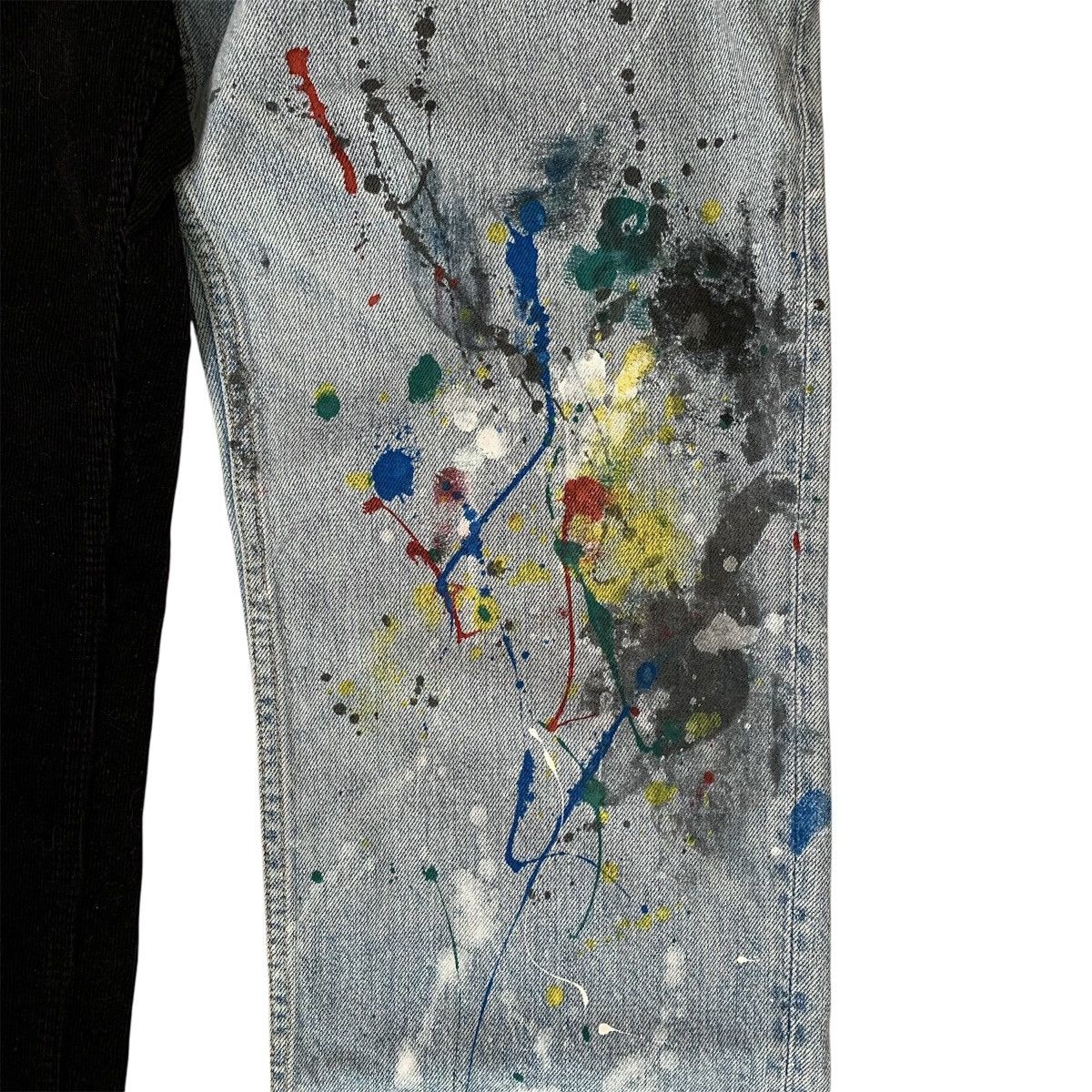 Number (N)ine SS06 Split splatter pants Size US 31 - 2 Thumbnail