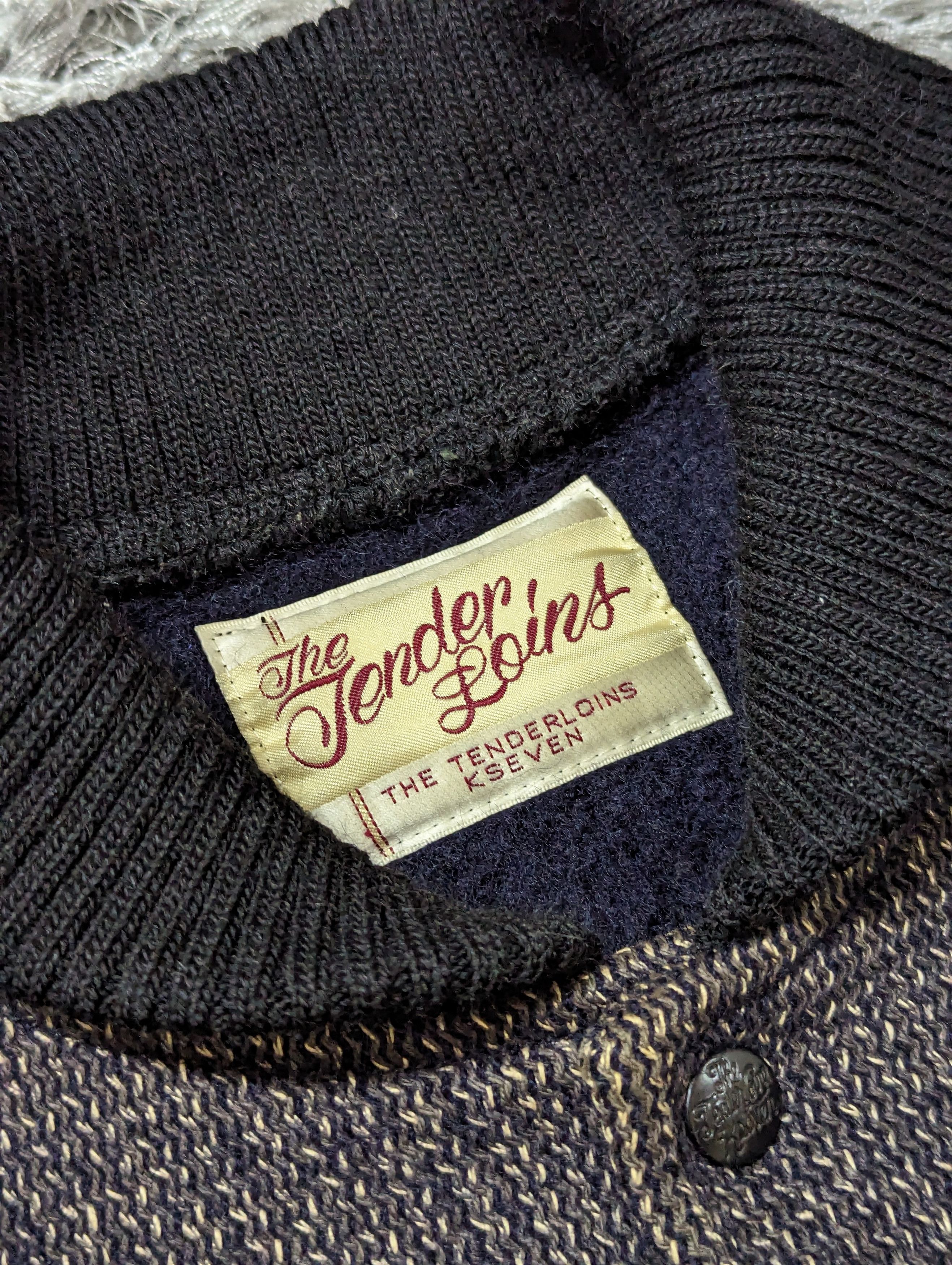 Tenderloin Vintage The Tenderloins K Seven Wool Jacket Plain Varsity Size US S / EU 44-46 / 1 - 12 Thumbnail