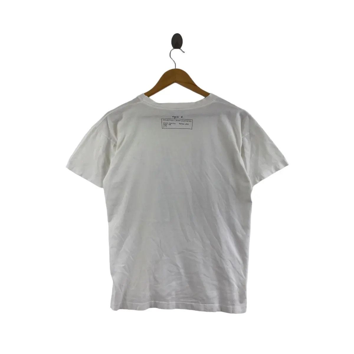 agnes b. Vintage 1996 AGNES. B x RAFAEL GRAY Artist Tee Shirt Size L / US 10 / IT 46 - 3 Thumbnail