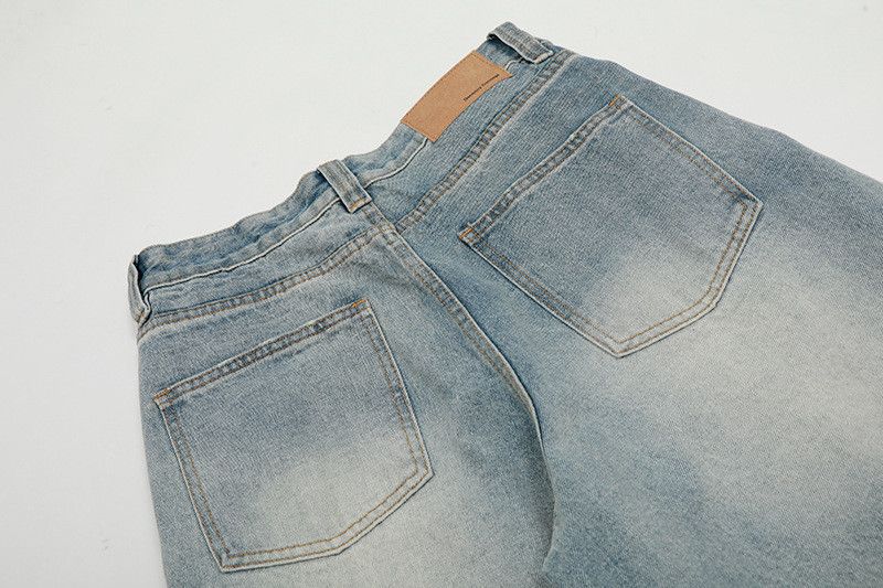 Jean American retro straight leg wide-leg jeans for men Size US 32 / EU 48 - 5 Thumbnail