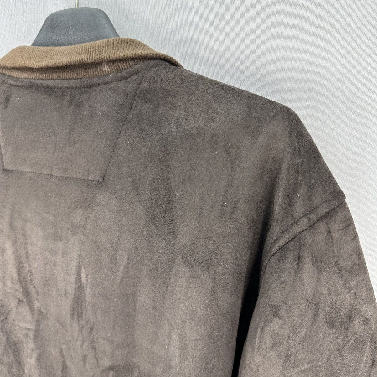 Japanese Brand Vintage 90's Moleskin Sherpa Lining Jacket by Ken Valido Size US M / EU 48-50 / 2 - 5 Thumbnail
