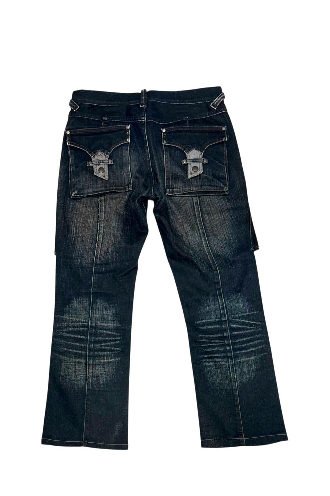Nicole Club Nicole Club blue claw mark detailed multi pocket denim jeans Size US 29 - 2 Thumbnail
