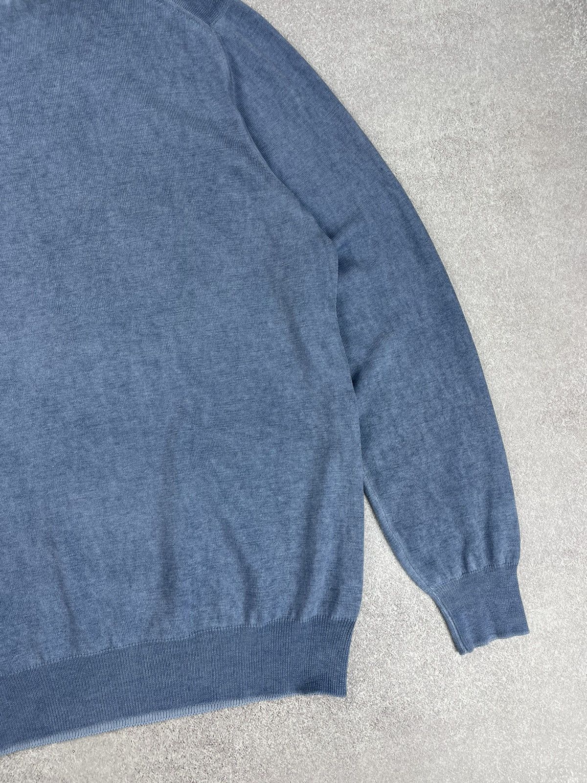 Gran Sasso Gran Sasso Cotton Knit Sweater Men’s Size 52 Size US L / EU 52-54 / 3 - 11 Thumbnail