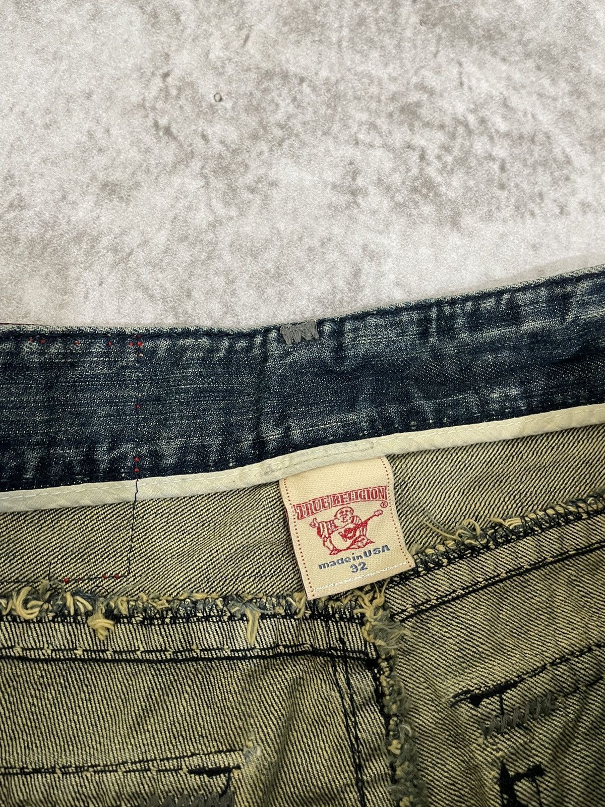 Hysteric Glamour 2000s True Religion Wash Denim y2k style Size US 30 / EU 46 - 4 Thumbnail