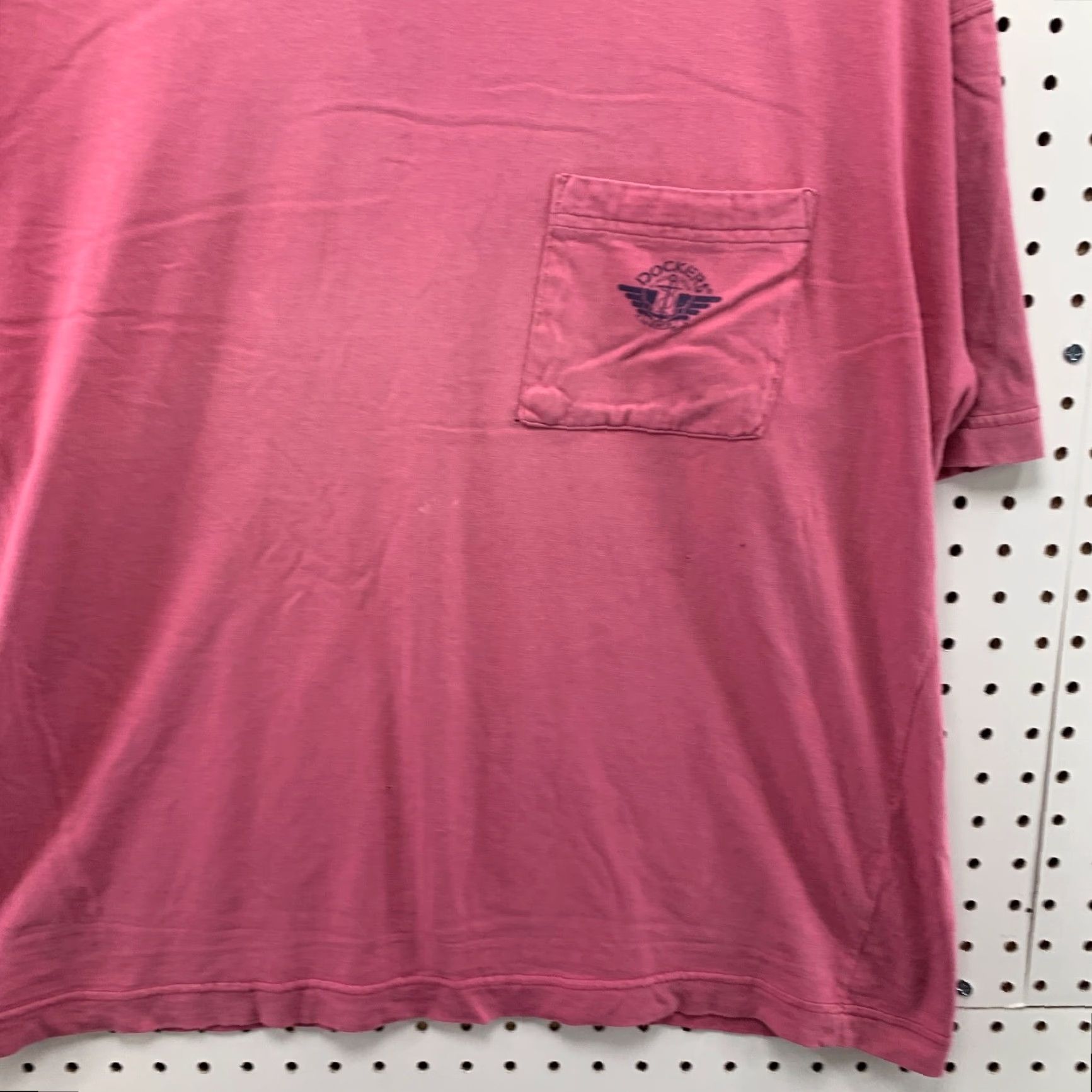Dockers Vintage Dockers Pocket Shirt Mens Large Red Short Sleeve 90s USA Made Size L Size US L / EU 52-54 / 3 - 3 Thumbnail