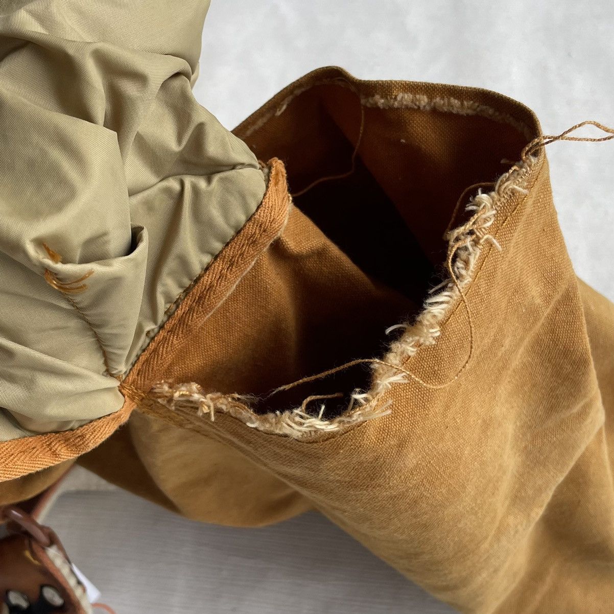 Canvas × Japanese Brand Zett Pecker Watanabe Canvas Backpack Size ONE SIZE - 11 Thumbnail