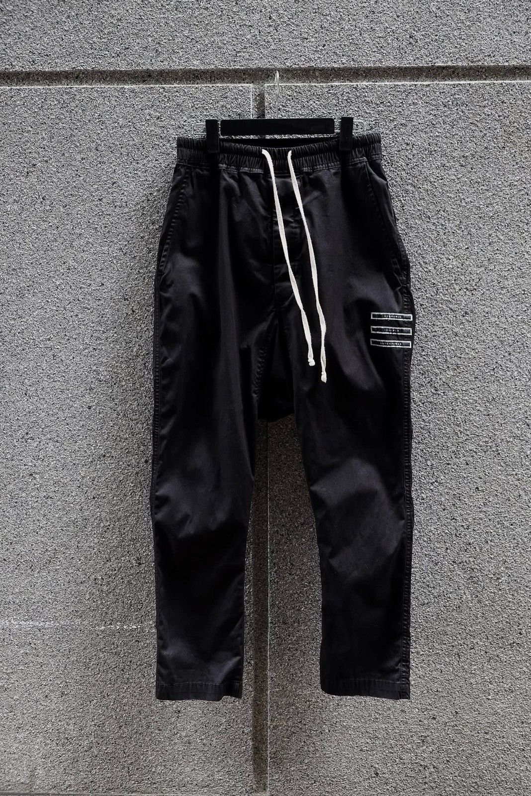 Rick Owens Drkshdw RICK OWENS DRKSHDW DRAWSTRING LONG PANTS Size US 29 - 2 Thumbnail