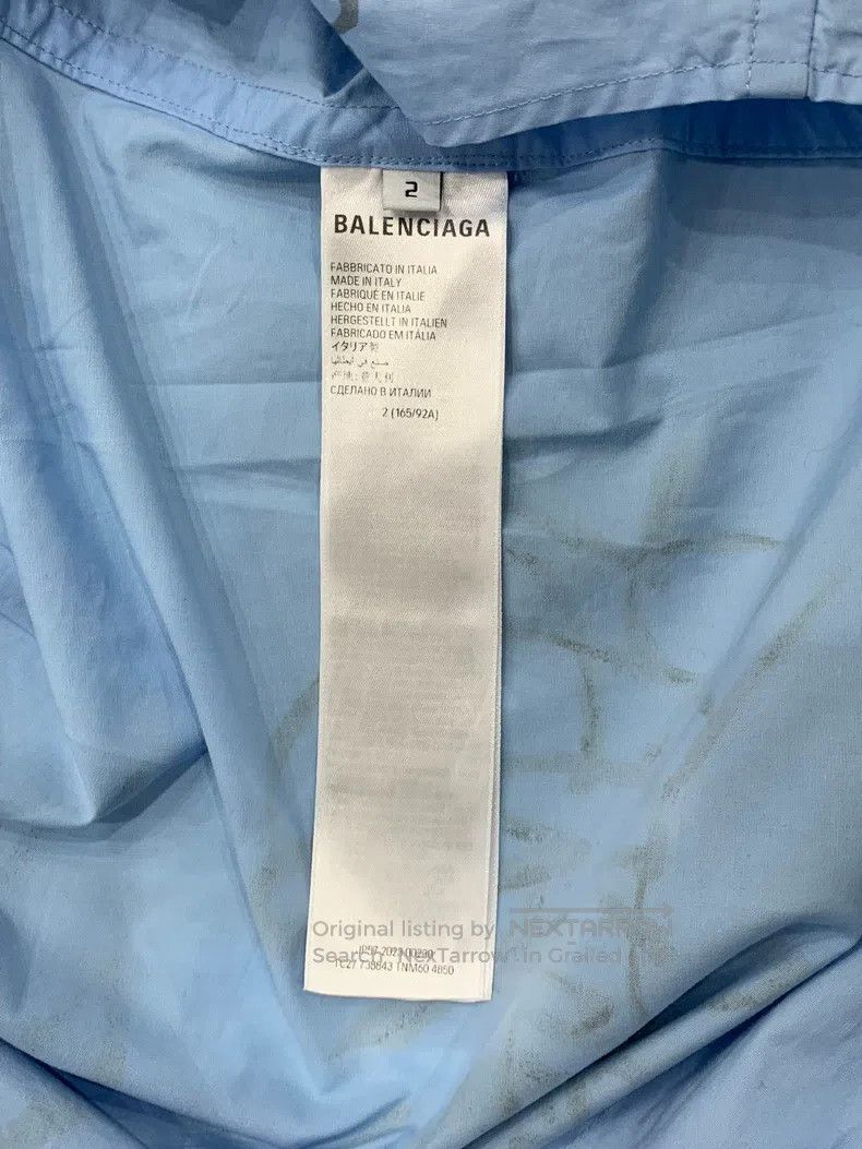 Balenciaga Balenciaga Graffiti shirt Size US M / EU 48-50 / 2 - 7 Thumbnail