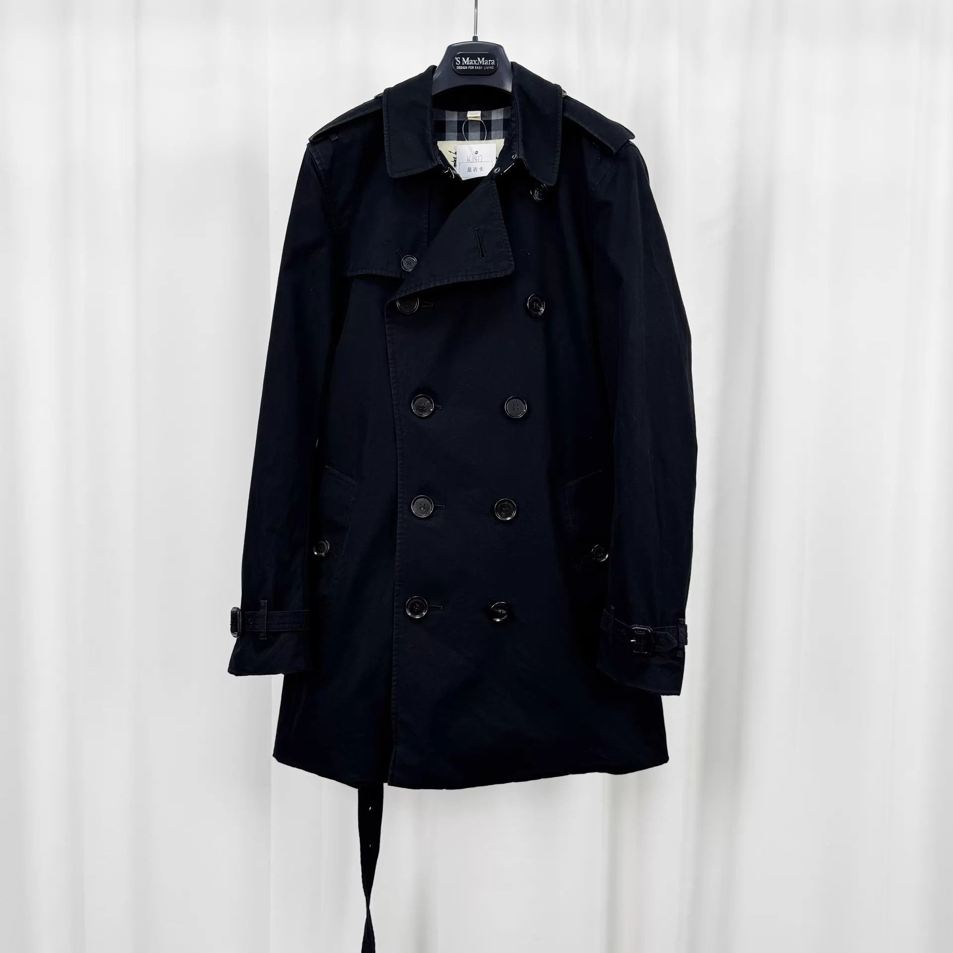 Burberry Burberry double - breasted check - lined trench 46 98 new Size US S / EU 44-46 / 1 - 1 Thumbnail
