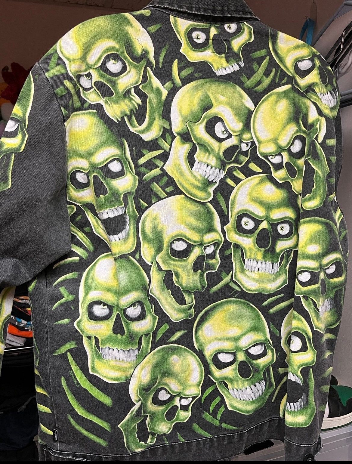 Supreme Supreme Skull Pile Work Jacket ss18 Size US M / EU 48-50 / 2 - 6 Thumbnail