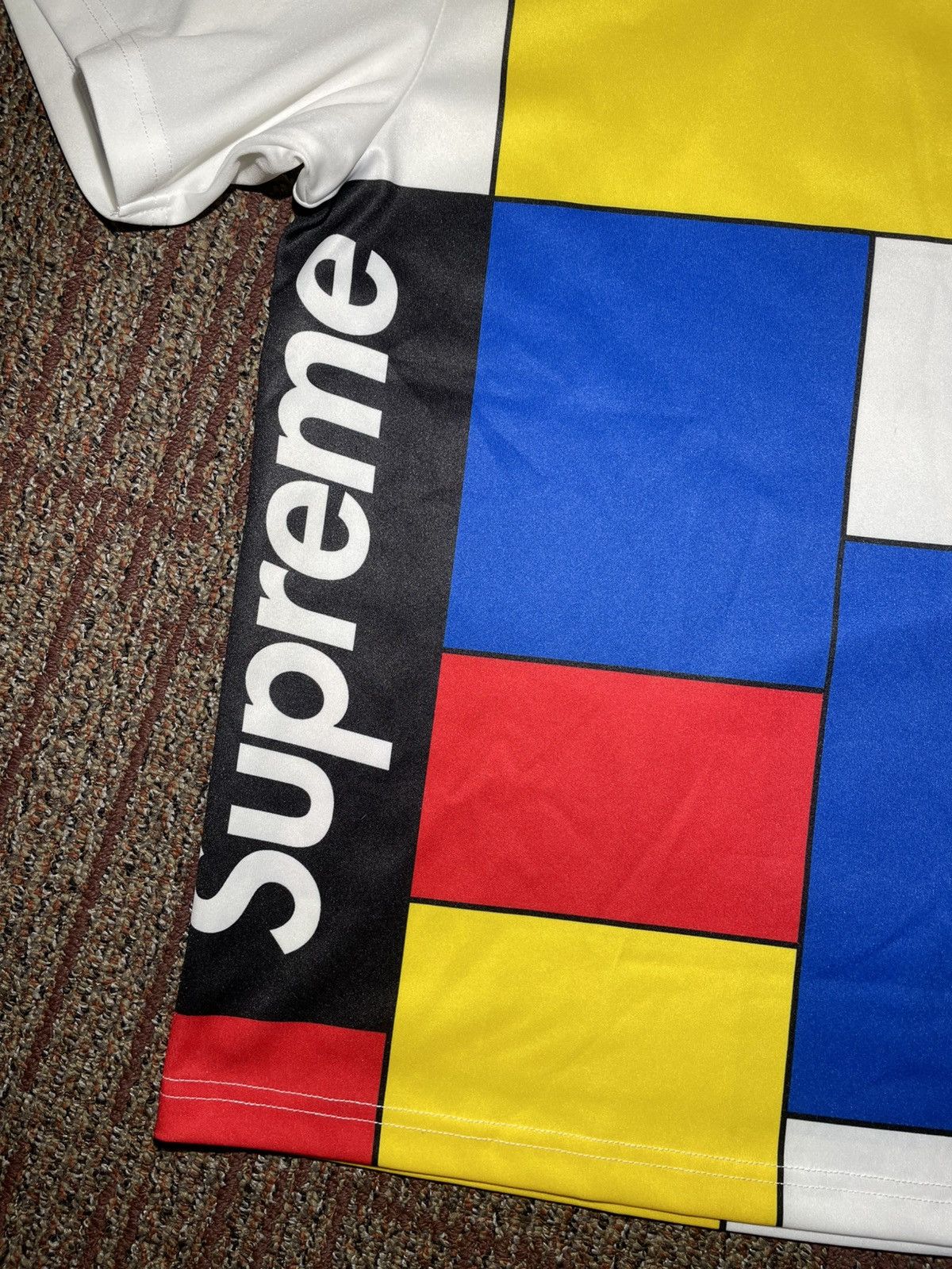 Supreme Supreme Colorblocked Soccer Polo (Small) Size US S / EU 44-46 / 1 - 3 Thumbnail