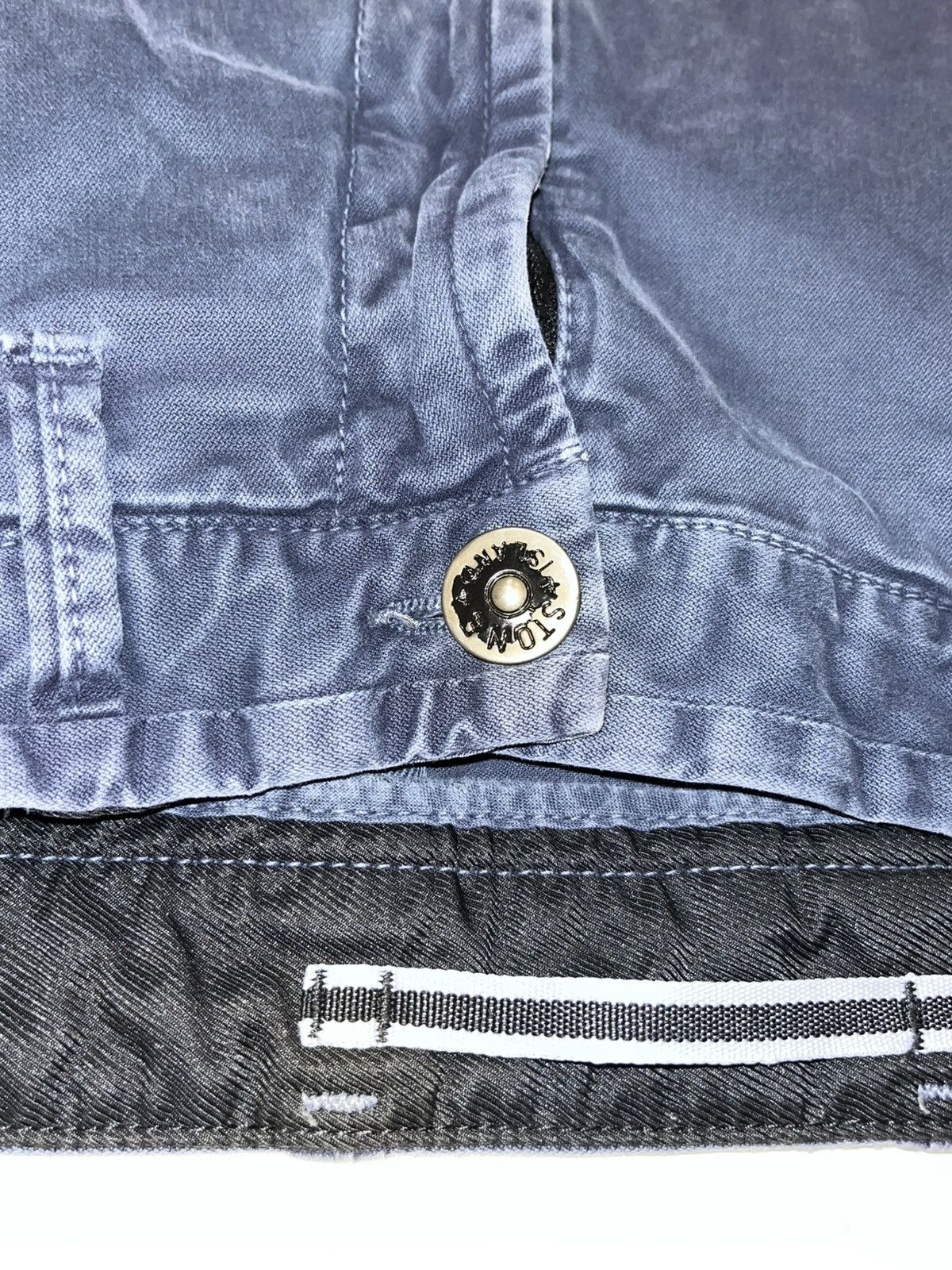 Stone Island Stone Island Type SL Navy Blue Cargo Trousers Size US 31 - 3 Thumbnail
