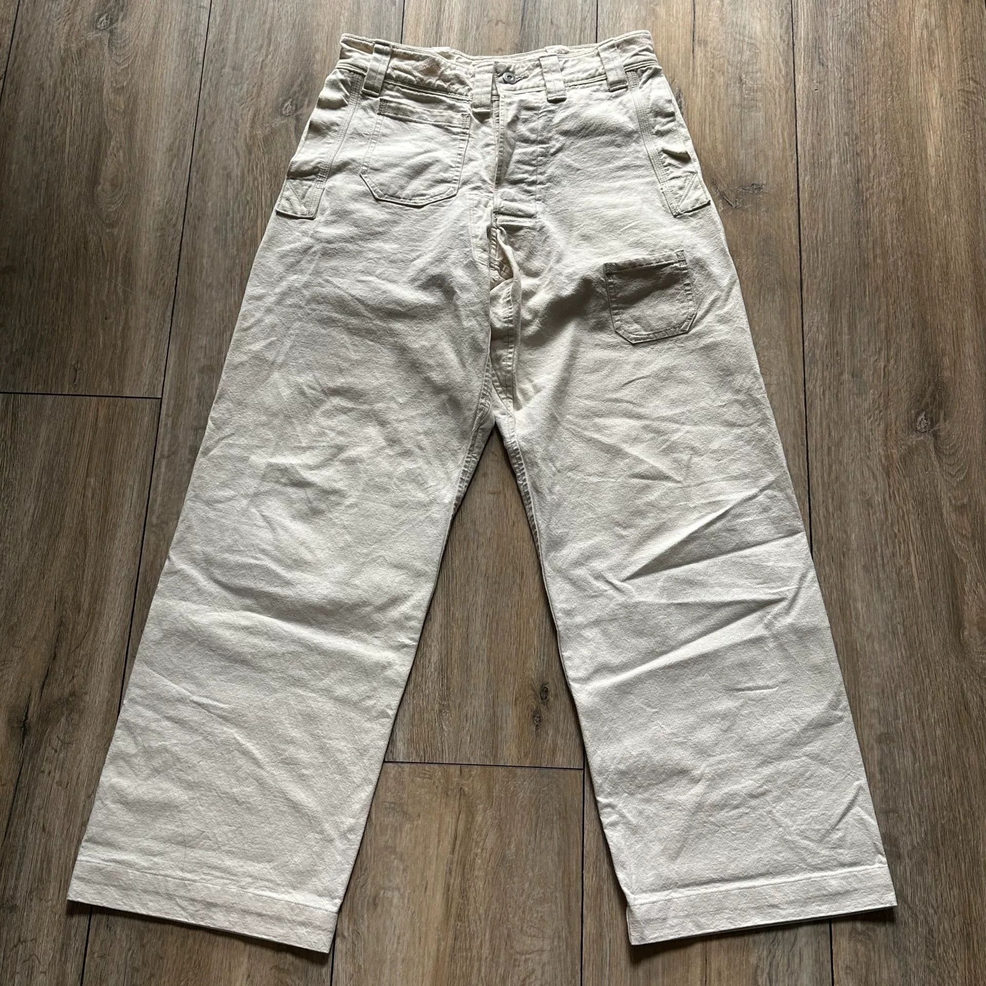 Jelado Jelado John Gluckow White Painter Pants Size US 32 / EU 48 - 1 Thumbnail