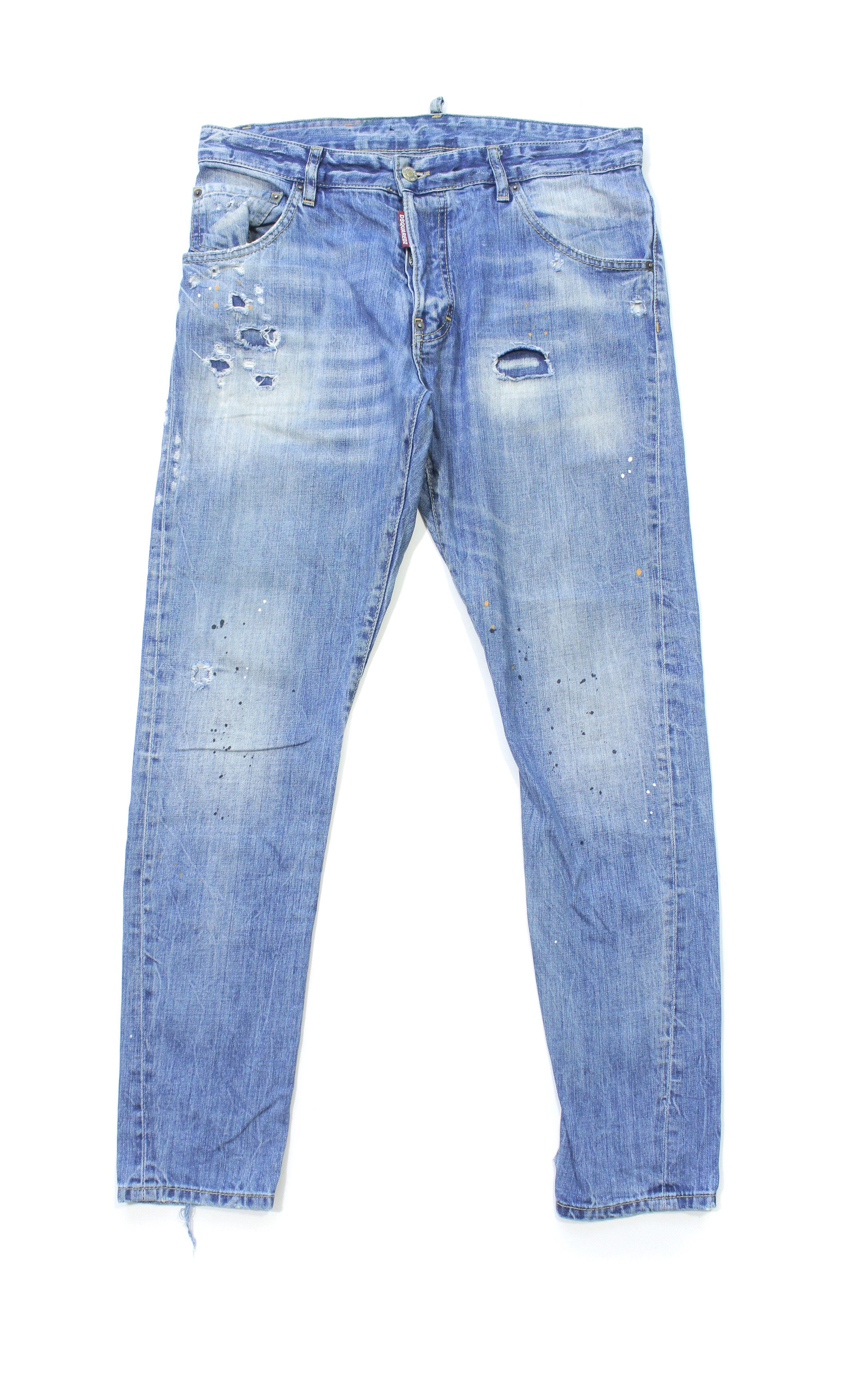 Dsquared2 Painter Classic Distressed Kenny Jeans Size US 32 / EU 48 - 1 Thumbnail