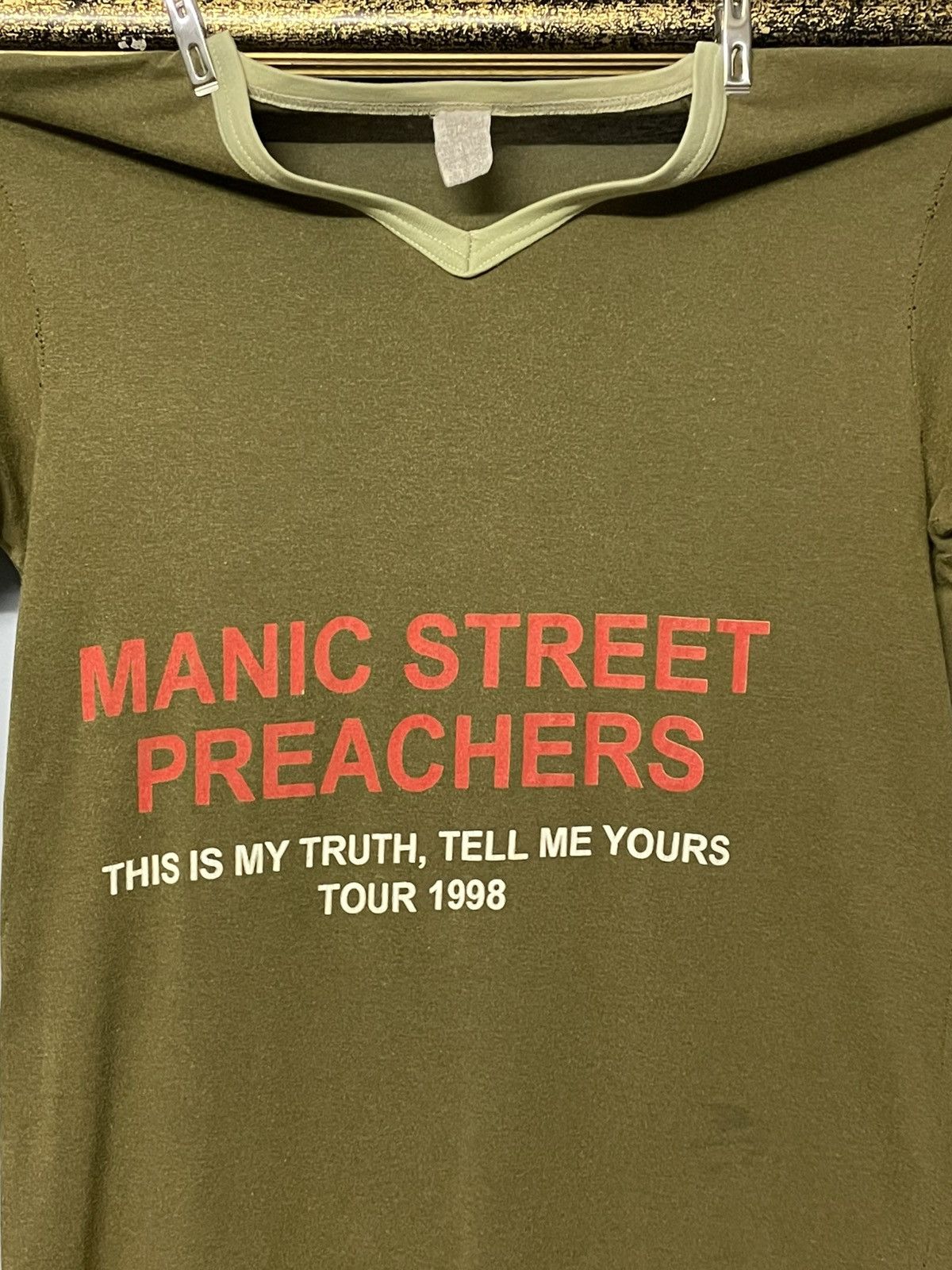 Vintage Vintage 1998 Manic Street Preachers This Is MY Truth Og Tee Size US S / EU 44-46 / 1 - 3 Thumbnail