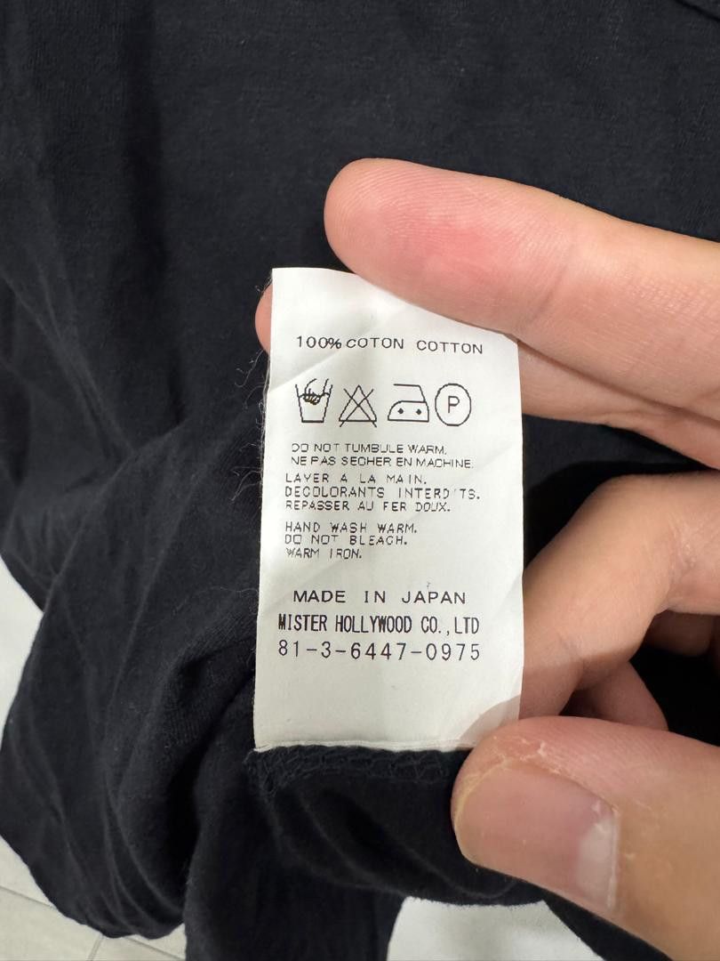 N.Hoolywood N. Hoolywood Plain Navy Pocket Tee Size US S / EU 44-46 / 1 - 5 Thumbnail