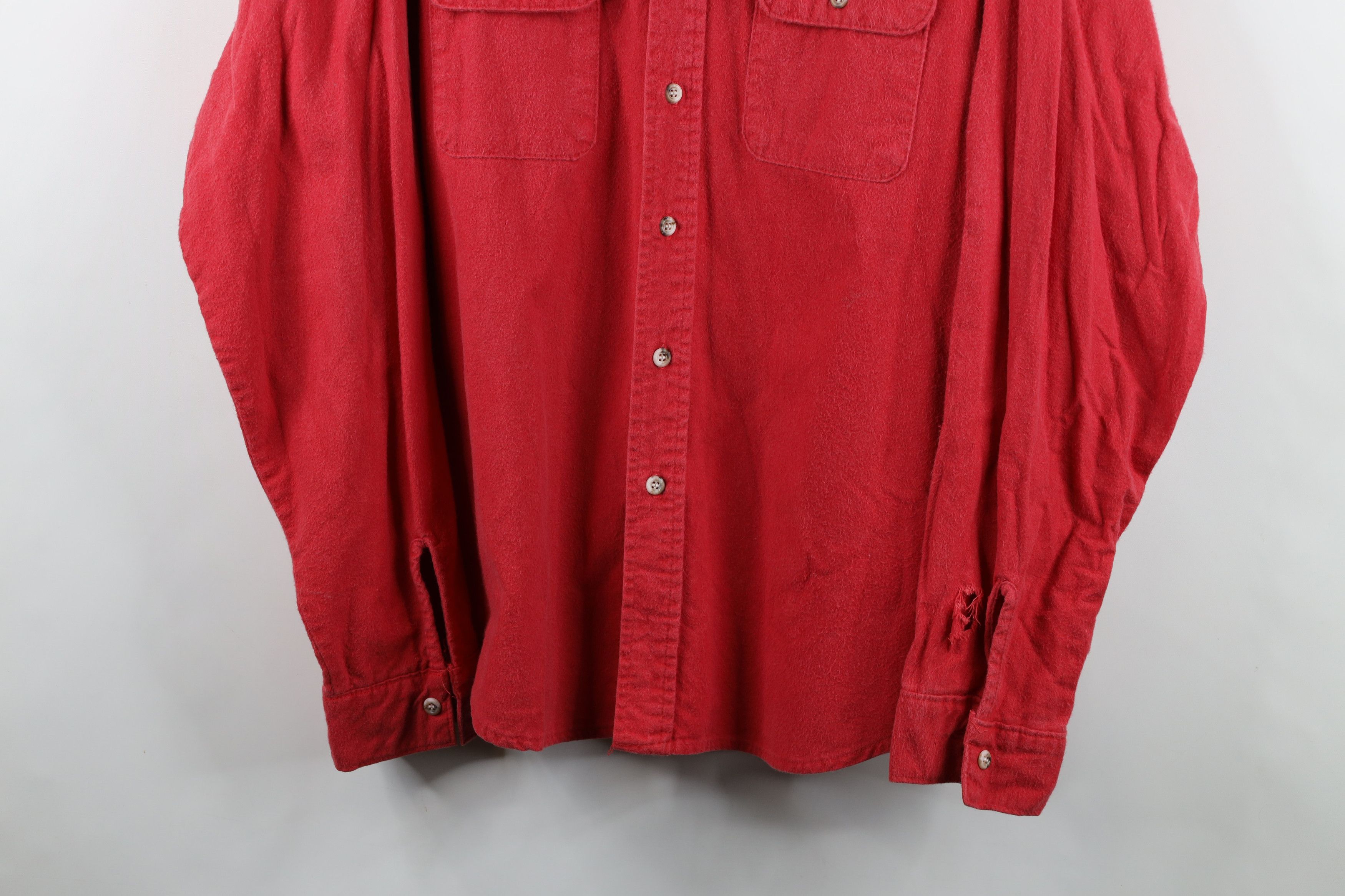 FiveBrother Vintage 70s 80s Five Brother Chamois Cloth Button Shirt USA Size US XXL / EU 58 / 5 - 3 Thumbnail