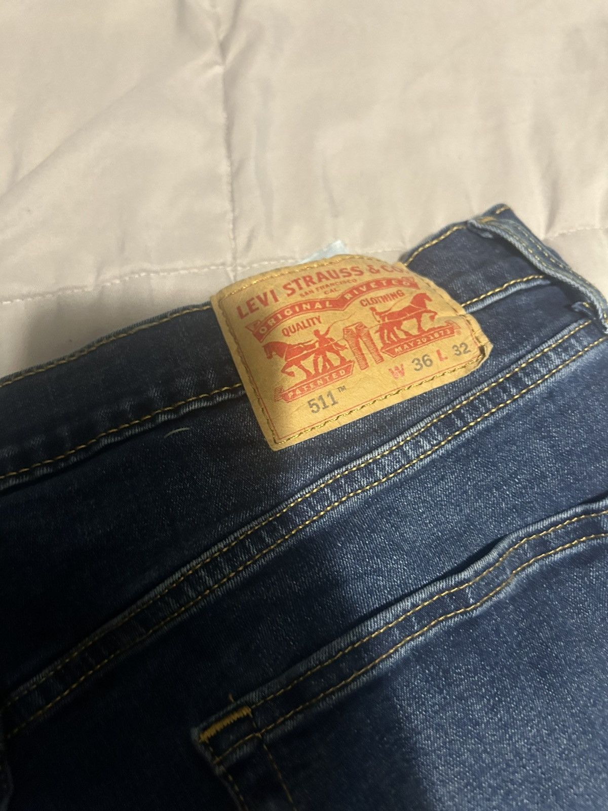 Levi's × Levi's Vintage Clothing × Vintage Denim Levi 511 Jeans 36x32 Size US 36 / EU 52 - 4 Thumbnail