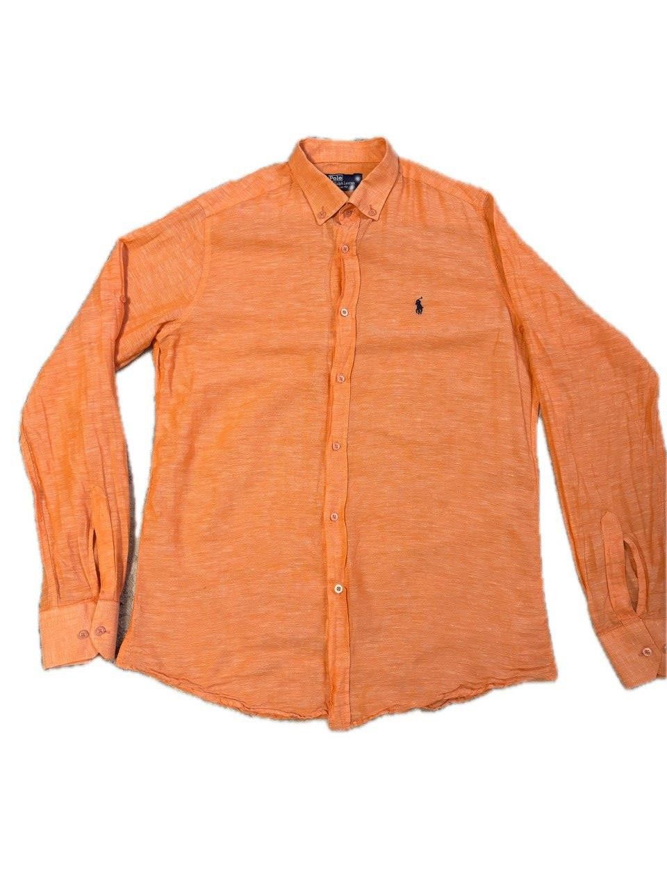 Polo Ralph Lauren Polo Ralph Lauren Blake men's shirt, orange, made in USA Size US L / EU 52-54 / 3 - 16 Thumbnail