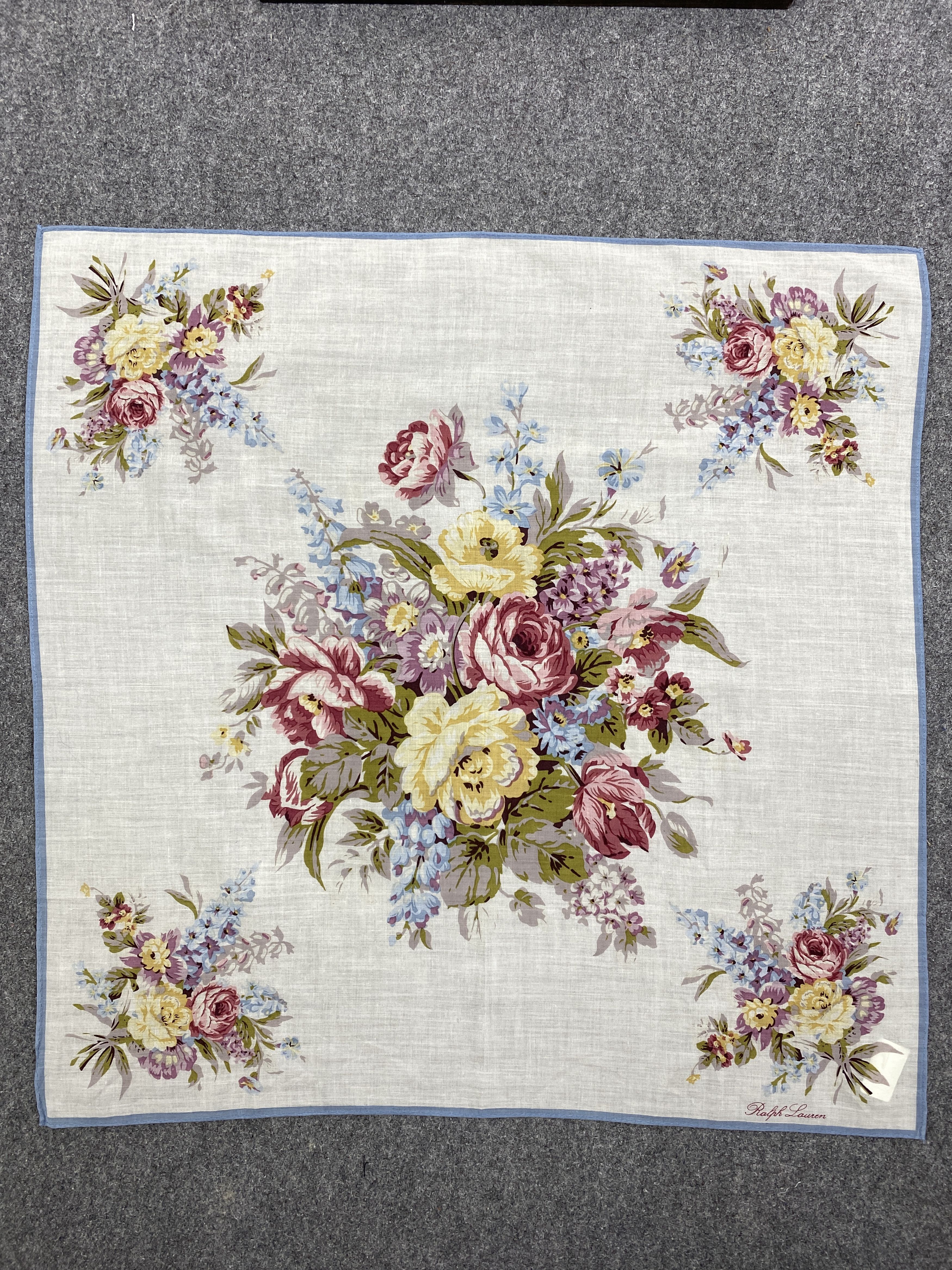 Ralph Lauren Vintage Ralph Lauren Handkerchief / Neckerchief HKC0985 Size ONE SIZE - 4 Thumbnail