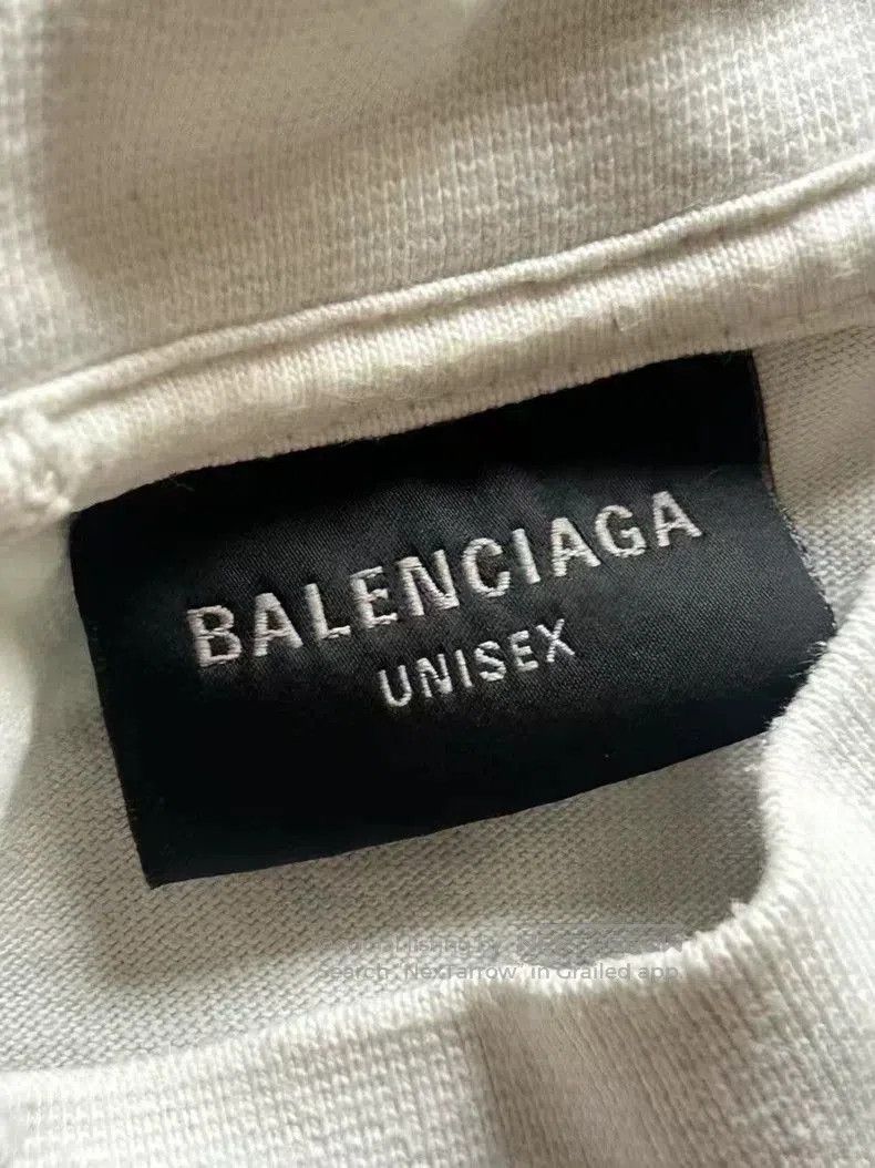 Balenciaga Balenciaga Scissors Distressed Short Sleeve Tee. Size US XS / EU 42 / 0 - 3 Thumbnail