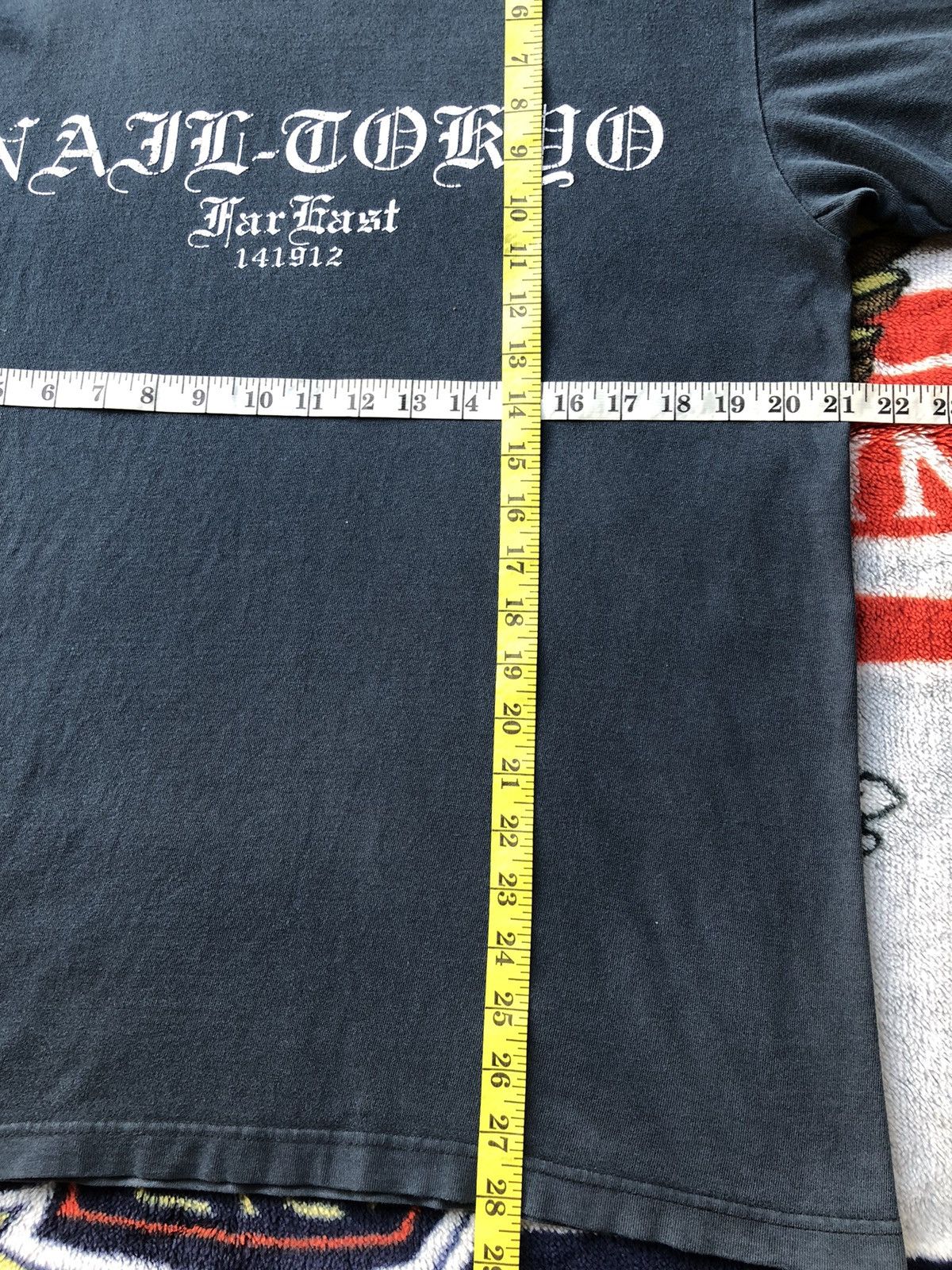 Japanese Brand Vintage Naji Tokyo Mar Fast Ramen Nagi Rare Shirt Tee Faded Size US L / EU 52-54 / 3 - 12 Thumbnail