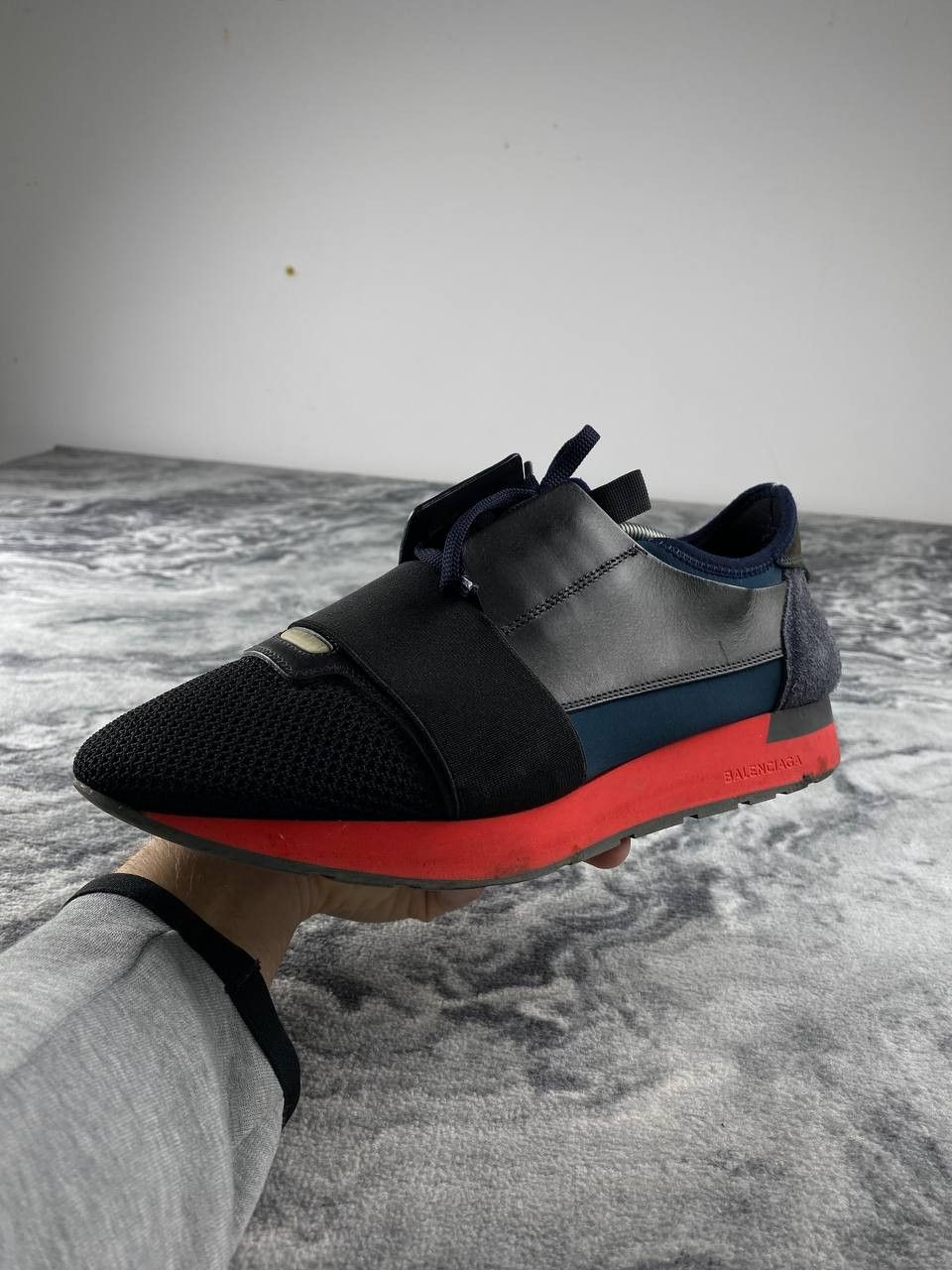 Balenciaga Balenciaga Race Runner Low Trainers Sneakers Men Size 41 Size US 8 / EU 41 - 10 Thumbnail