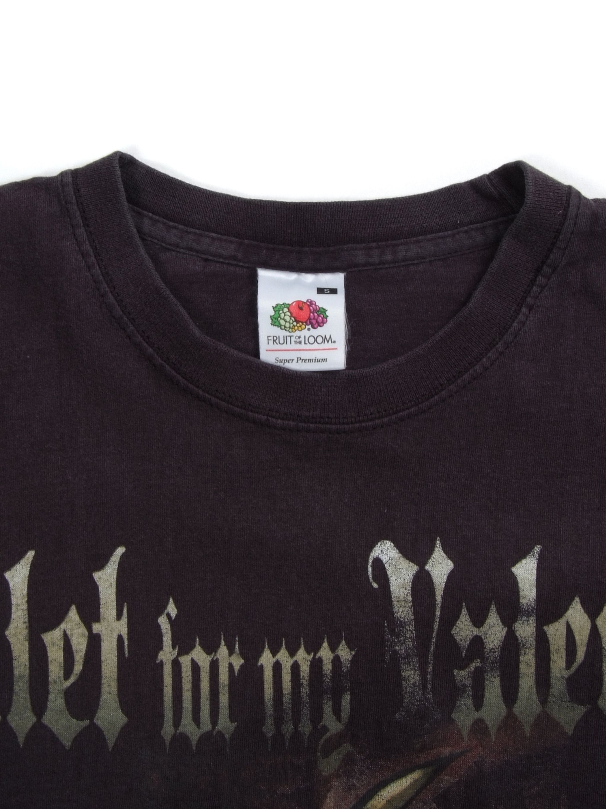 Band Tees × Fruit Of The Loom Vintage Bullet For My Valentine Rock Band Full Print T-shirt Size US S / EU 44-46 / 1 - 2 Thumbnail