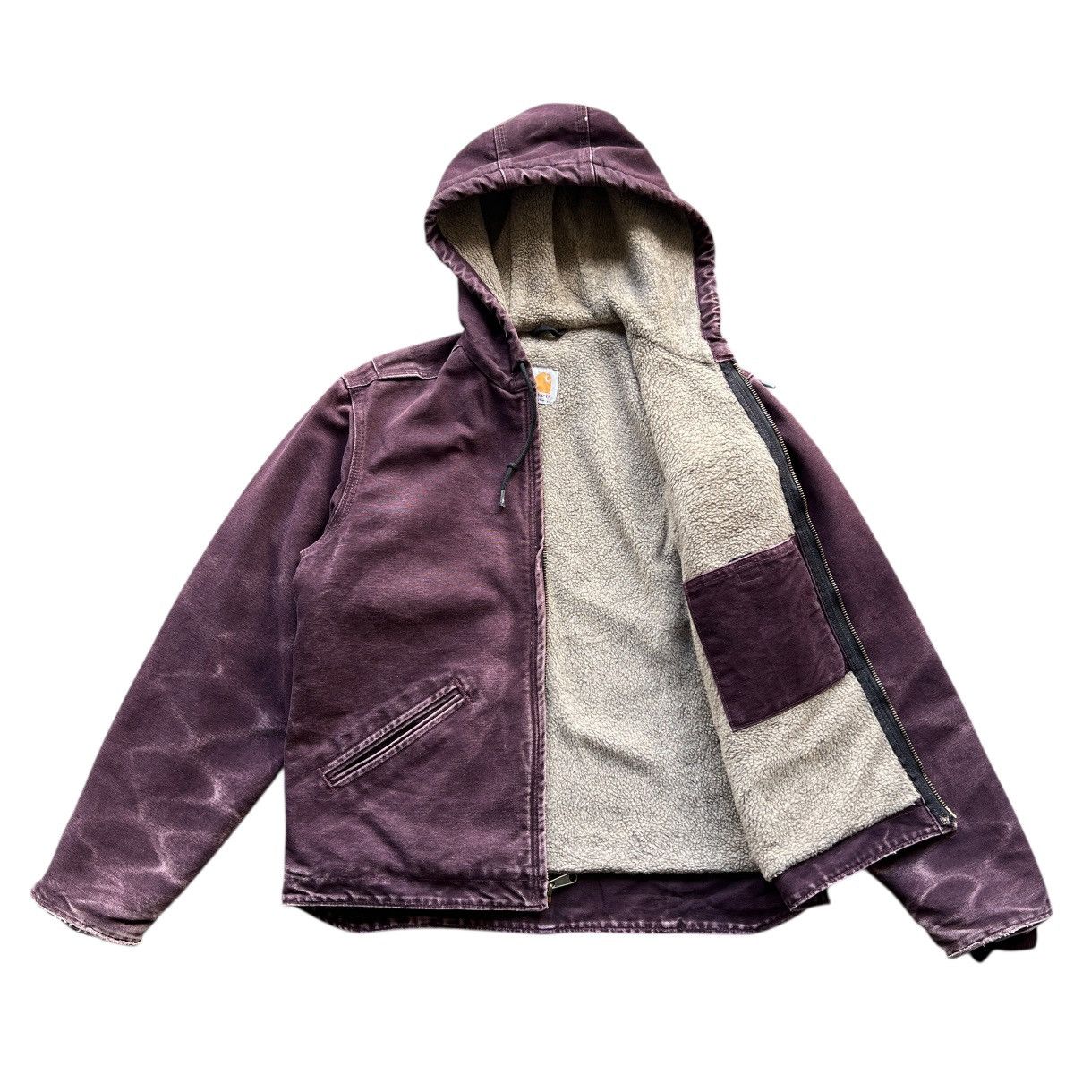 Carhartt Vintage Carhartt Sandstone Dyed Purple Jacket Size US S / EU 44-46 / 1 - 4 Thumbnail